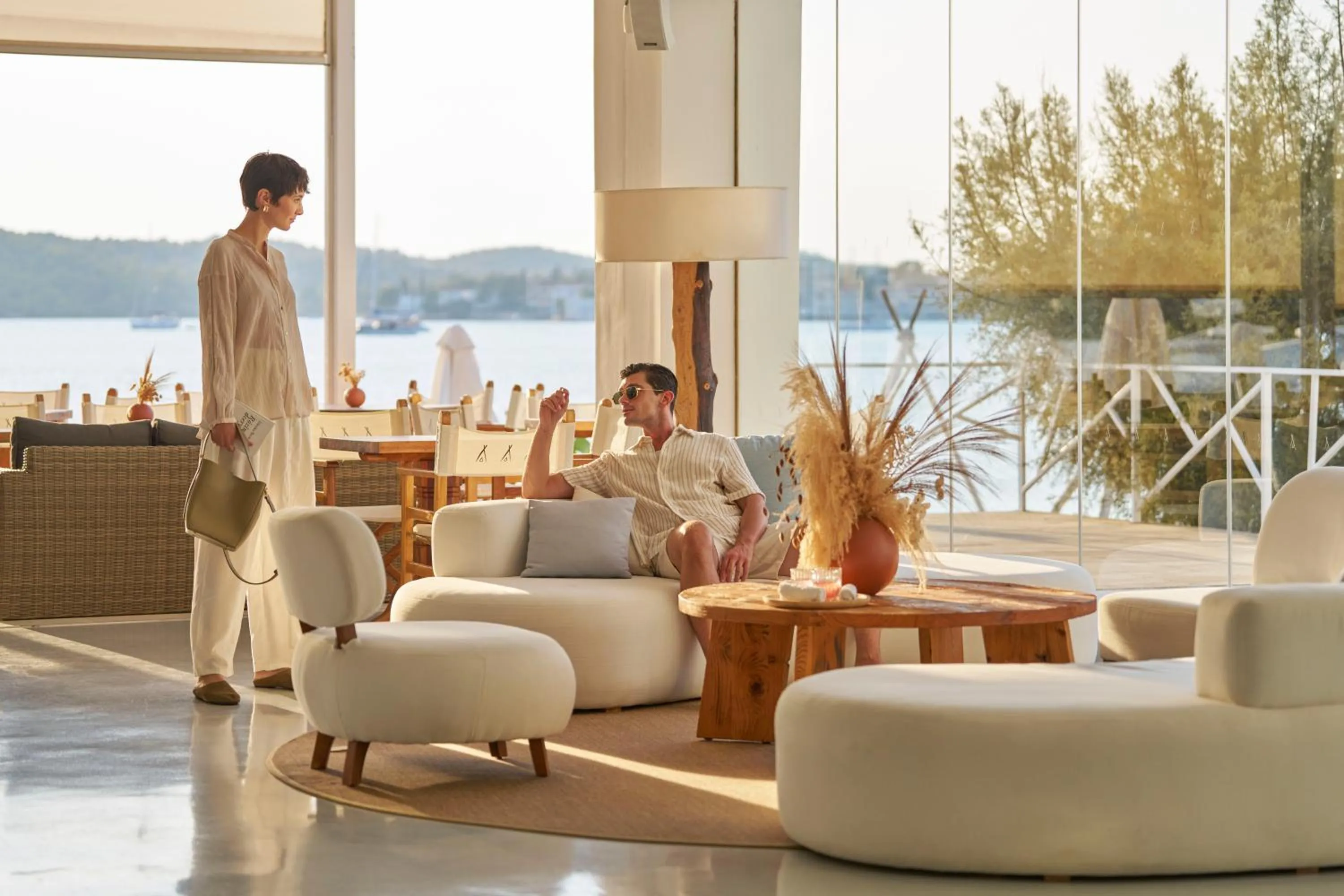 People in Nikki Beach Resort & Spa Porto Heli