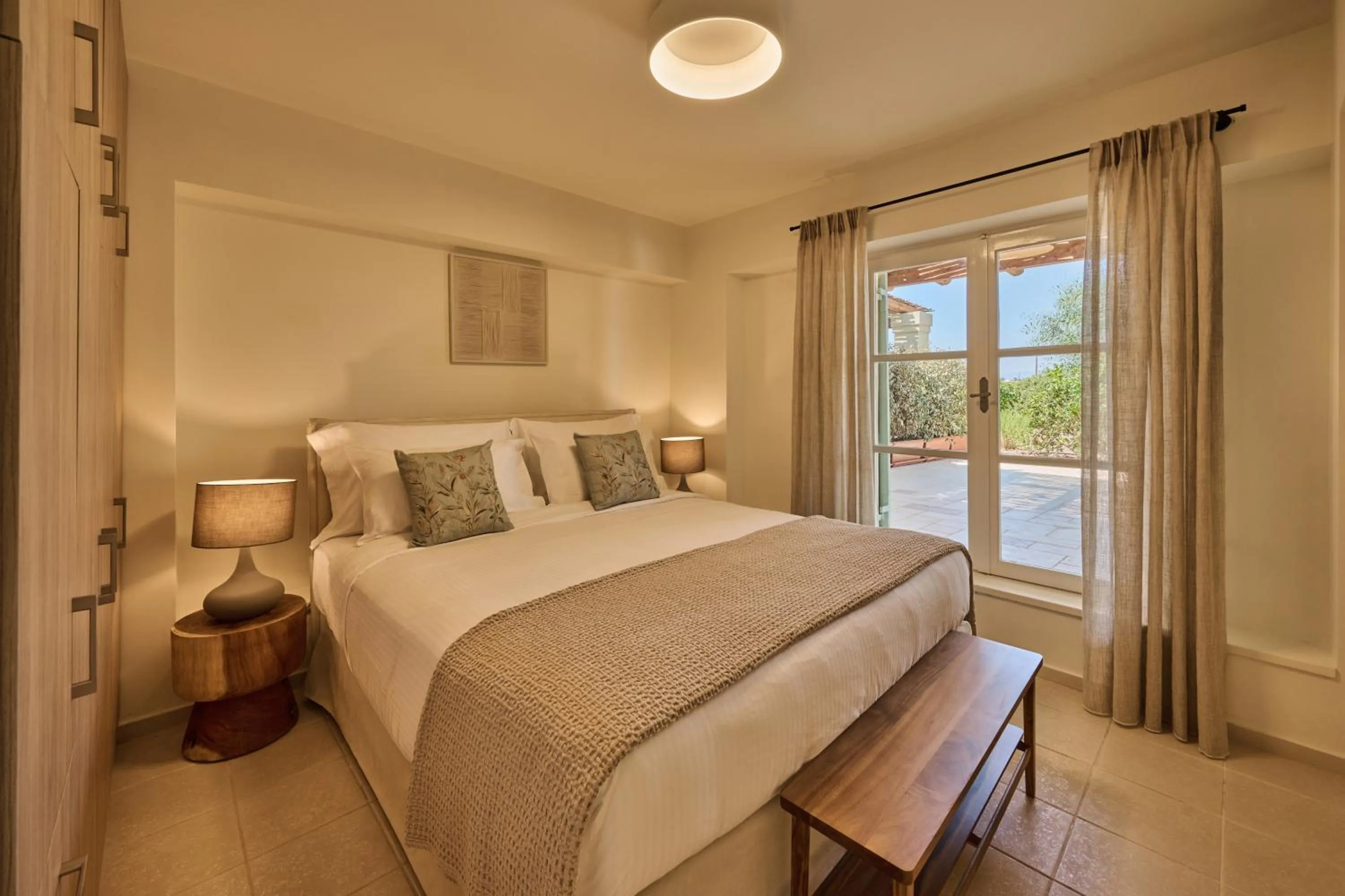 Bedroom, Bed in Nikki Beach Resort & Spa Porto Heli