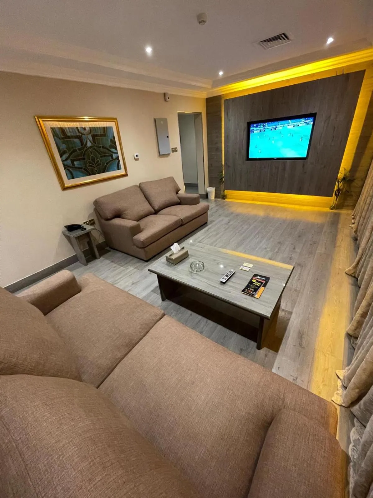 Living room in Terrace Furnished Apartments - Mahboula