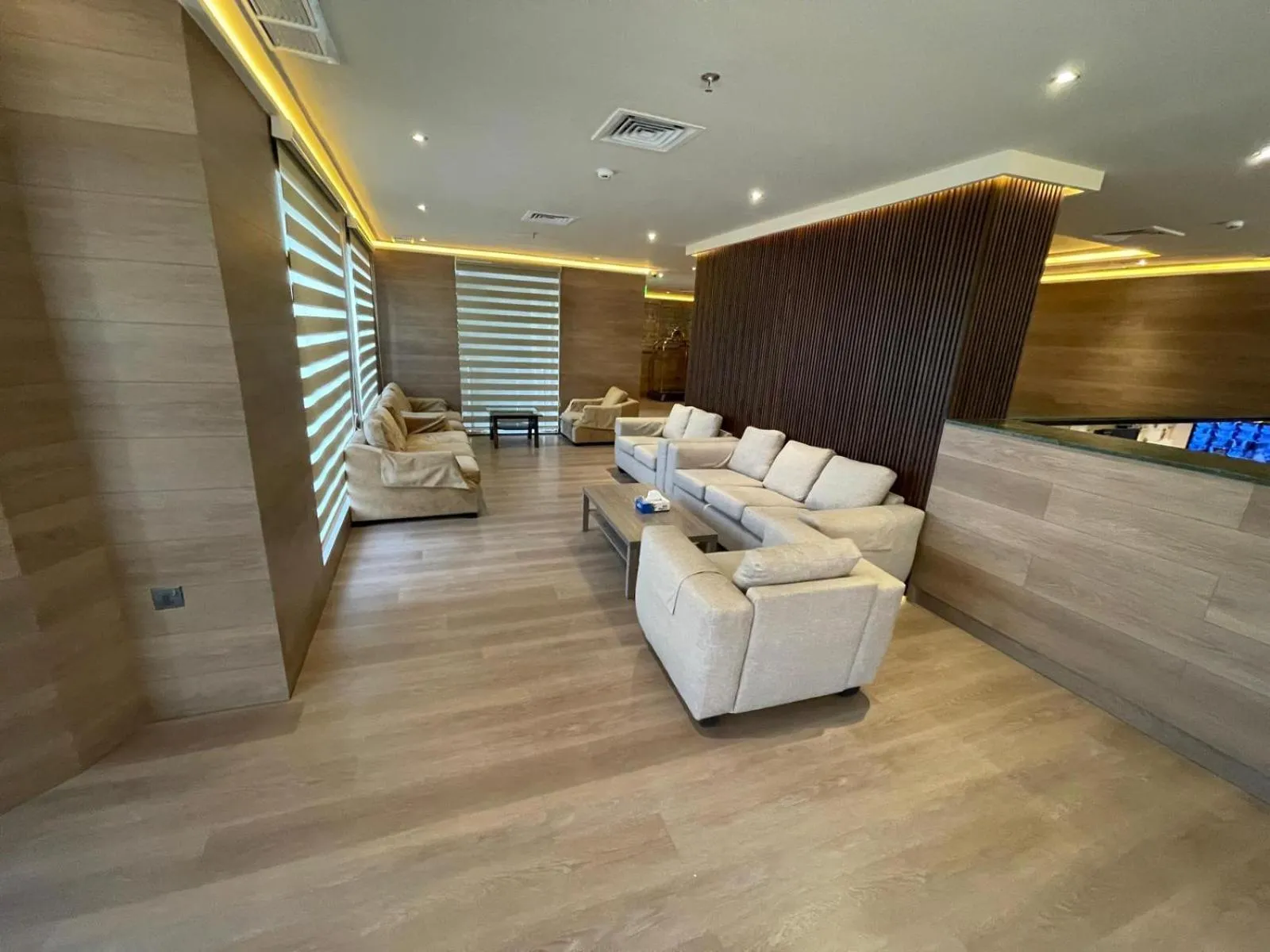 Lobby or reception in Terrace Furnished Apartments - Mahboula