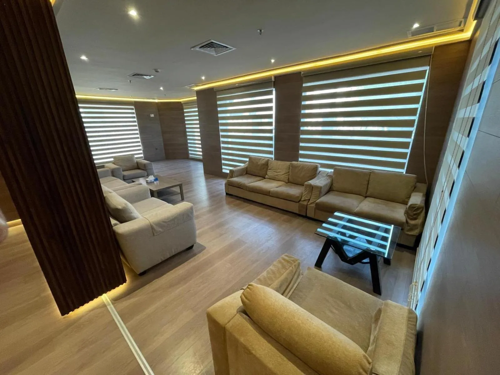 Seating area in Terrace Furnished Apartments - Mahboula