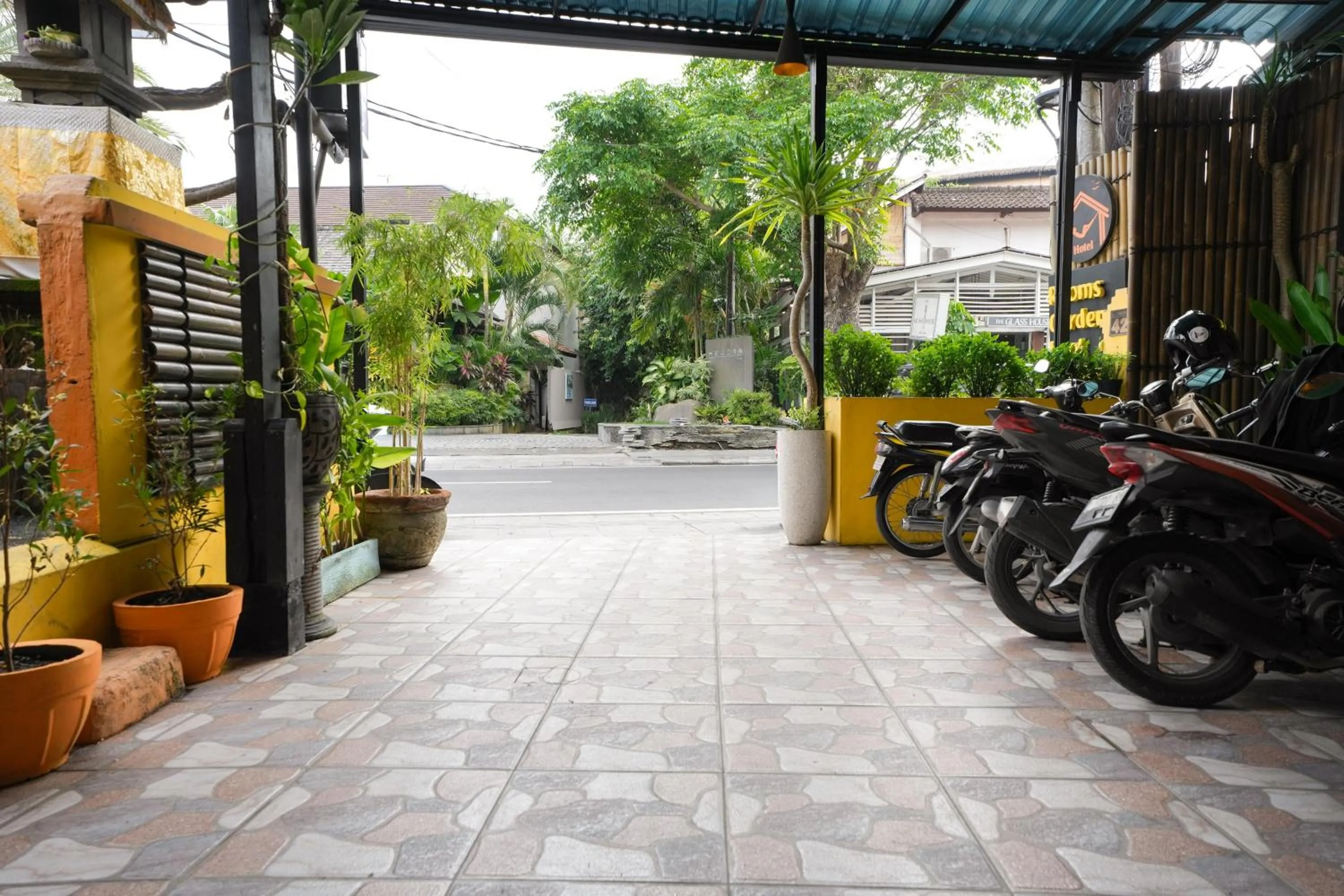 Parking in Urban Haven Sanur