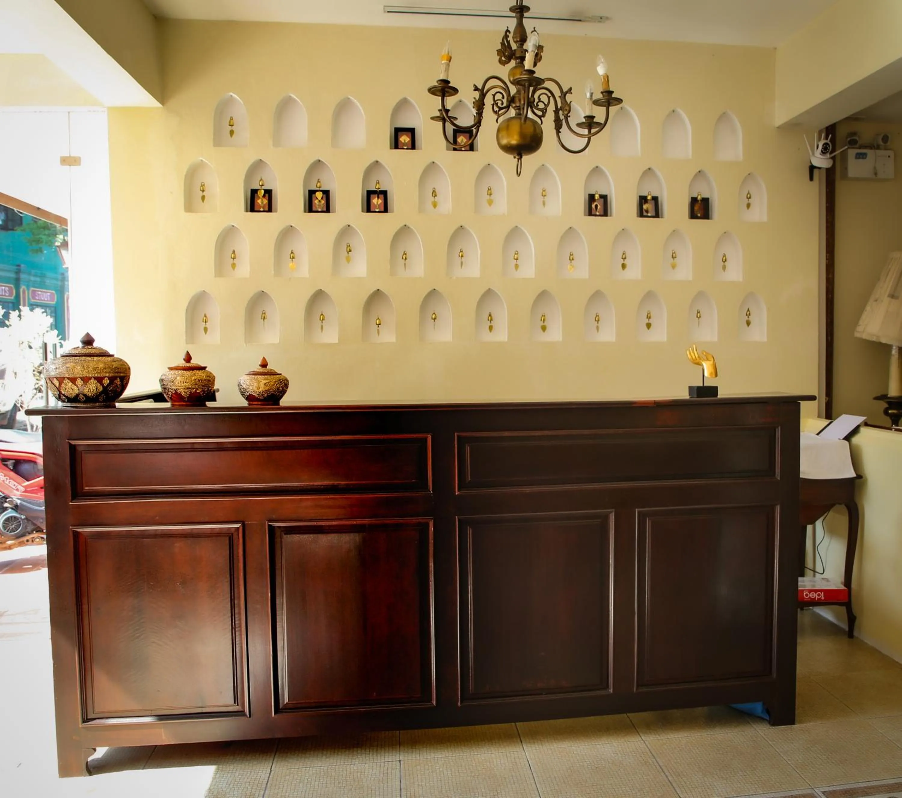 Lobby or reception in Le Luxe Boutique Hotel