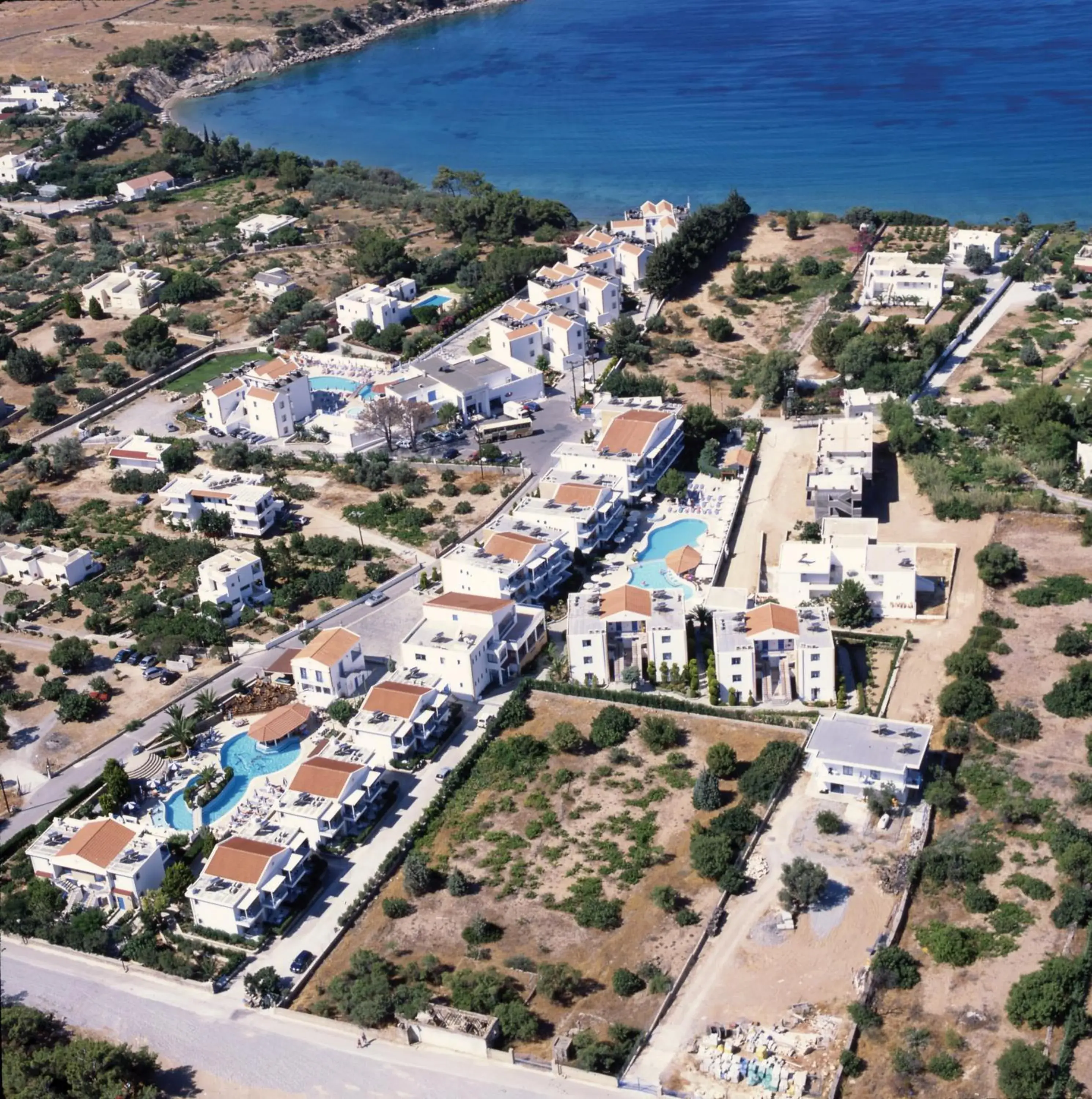 Bird's eye view in Pefki Islands Bird's eye view in Pefki Islands