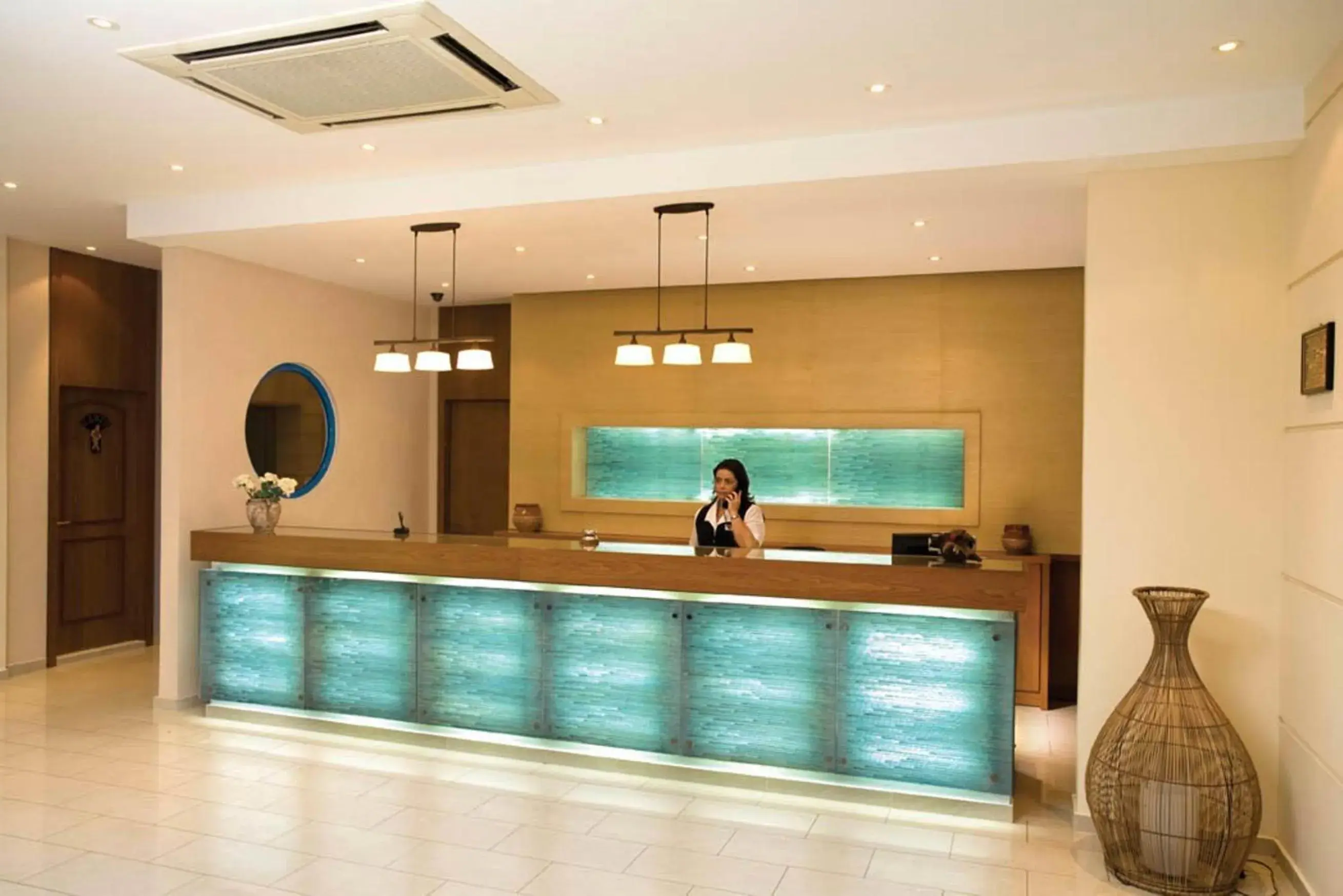 Lobby or reception in Pefki Islands Lobby or reception in Pefki Islands