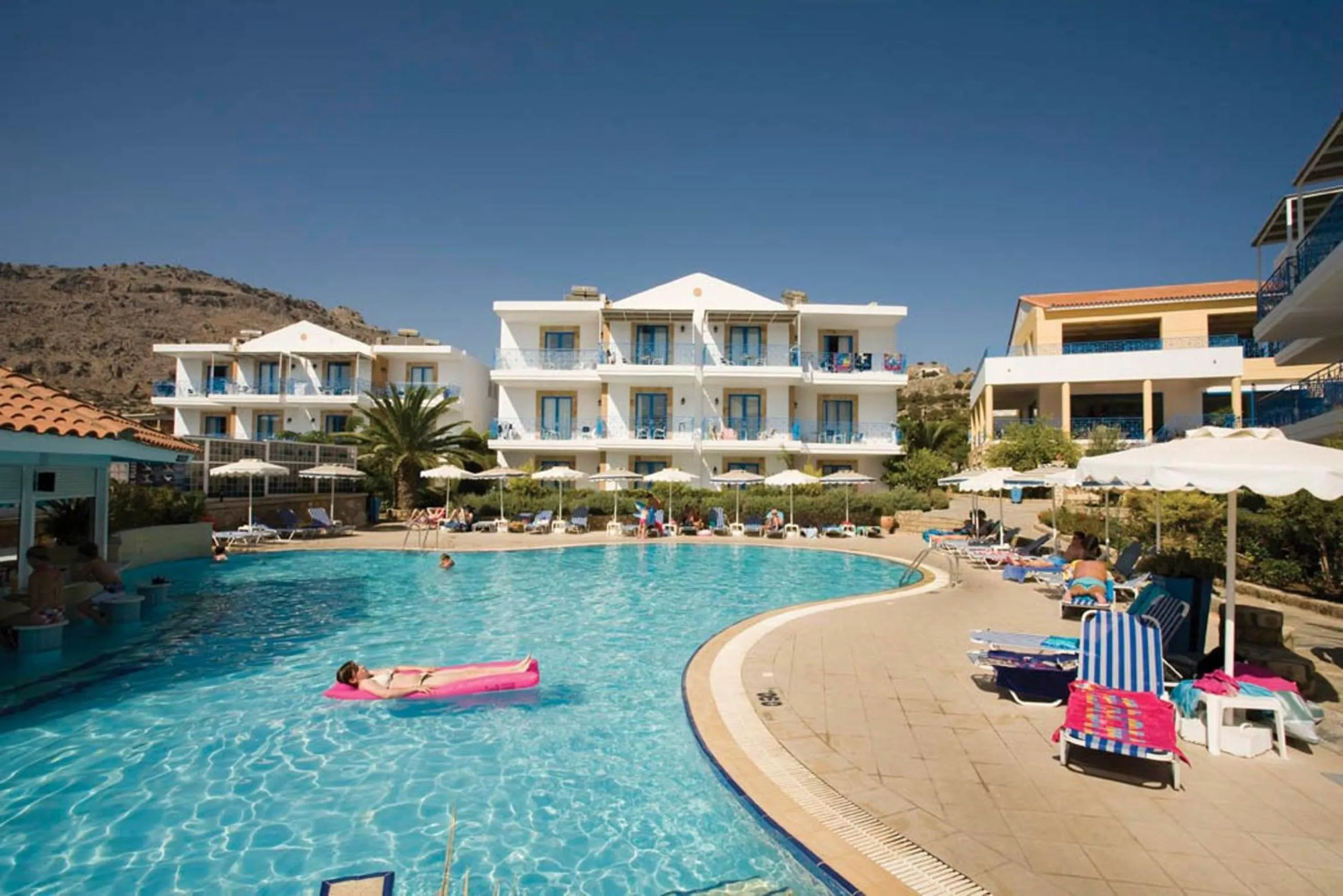 Swimming pool in Pefki Islands