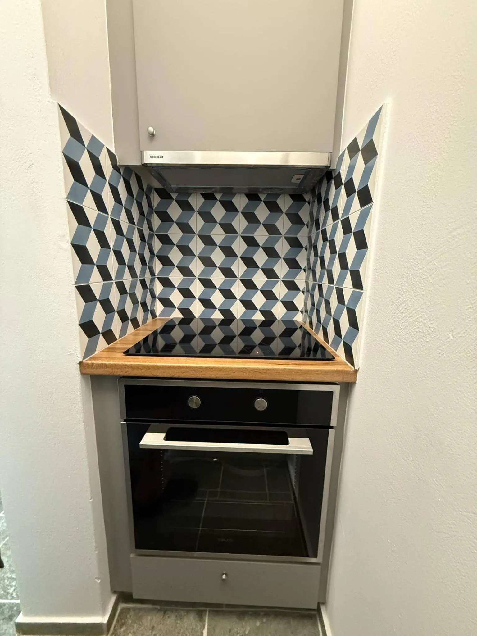 kitchen in Mosha Pension