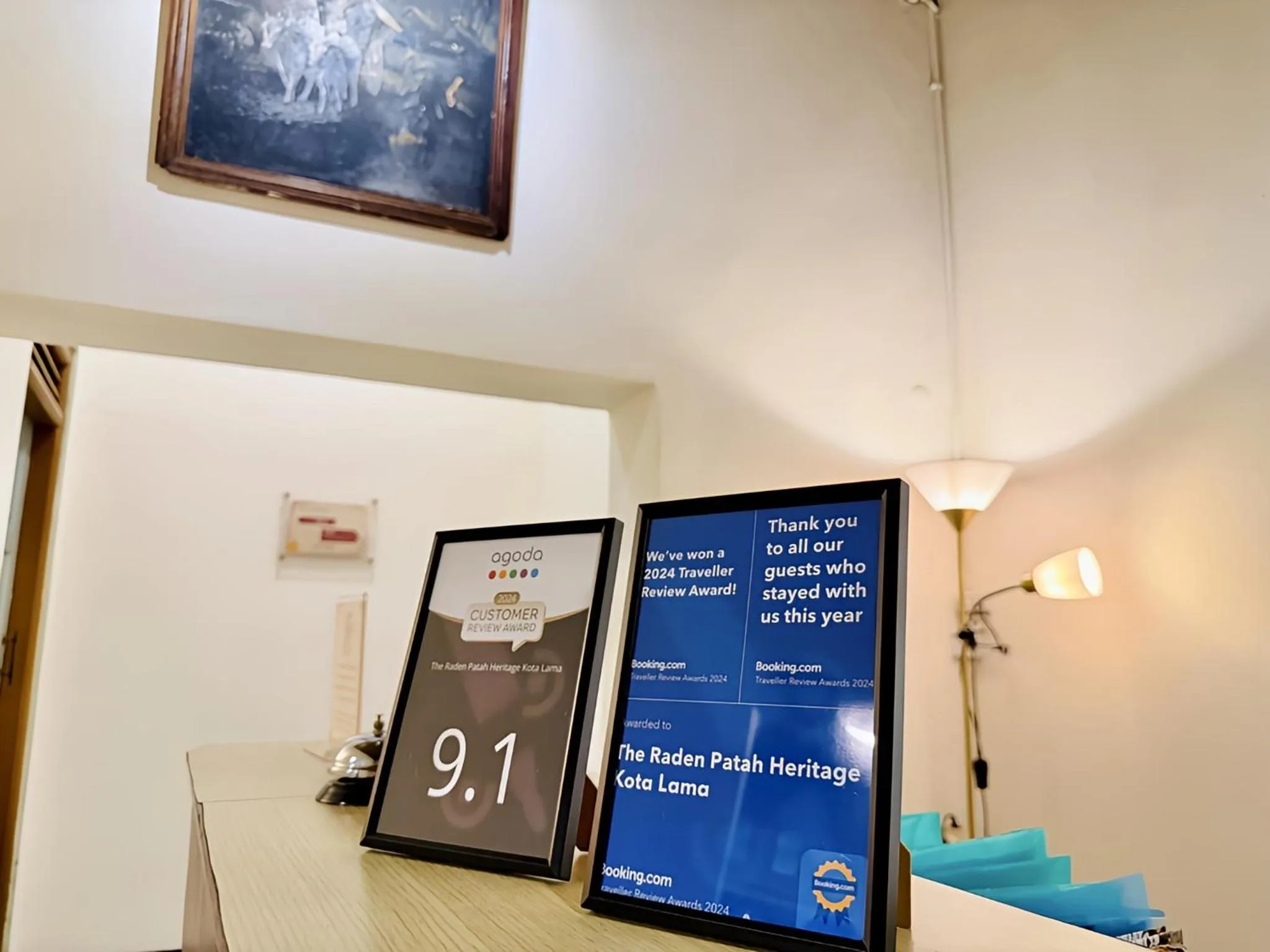 Lobby or reception in The Raden Patah Heritage Kota Lama Semarang