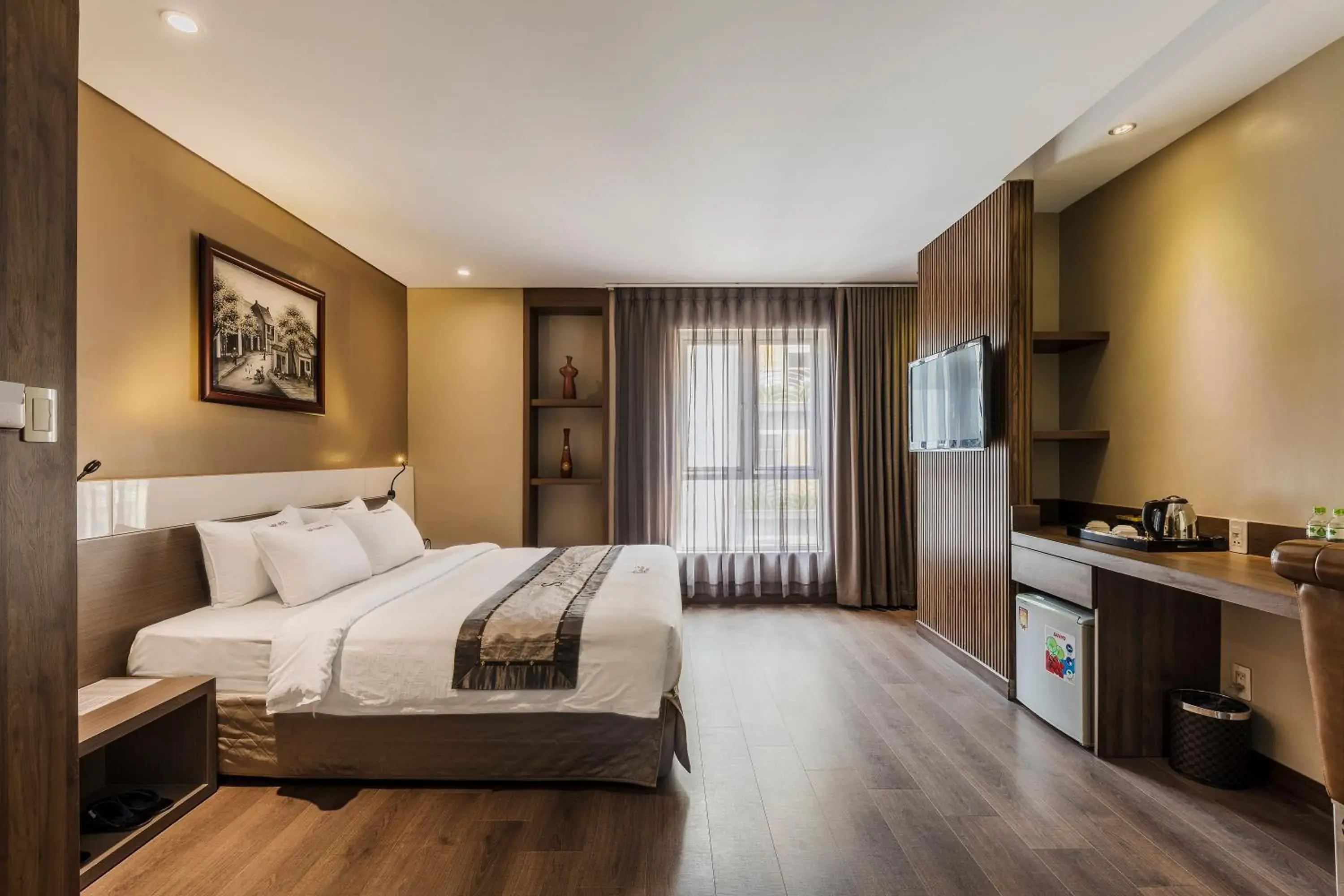 Bed in Sunflower Luxury Hotel Bed in Sunflower Luxury Hotel