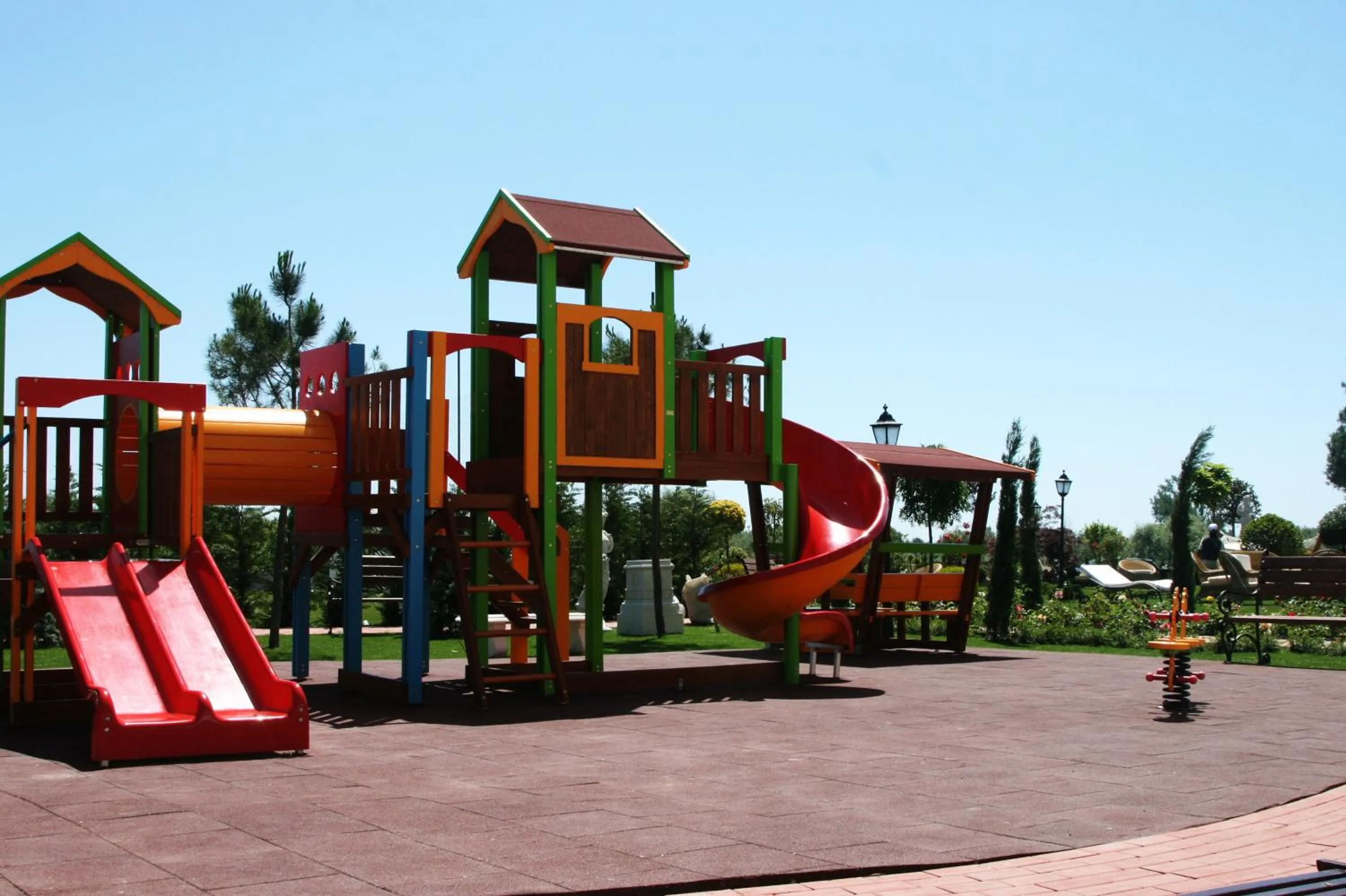 Children play ground in Therma Palace - SPA Mineral Pool & All inclusive & Free Parking