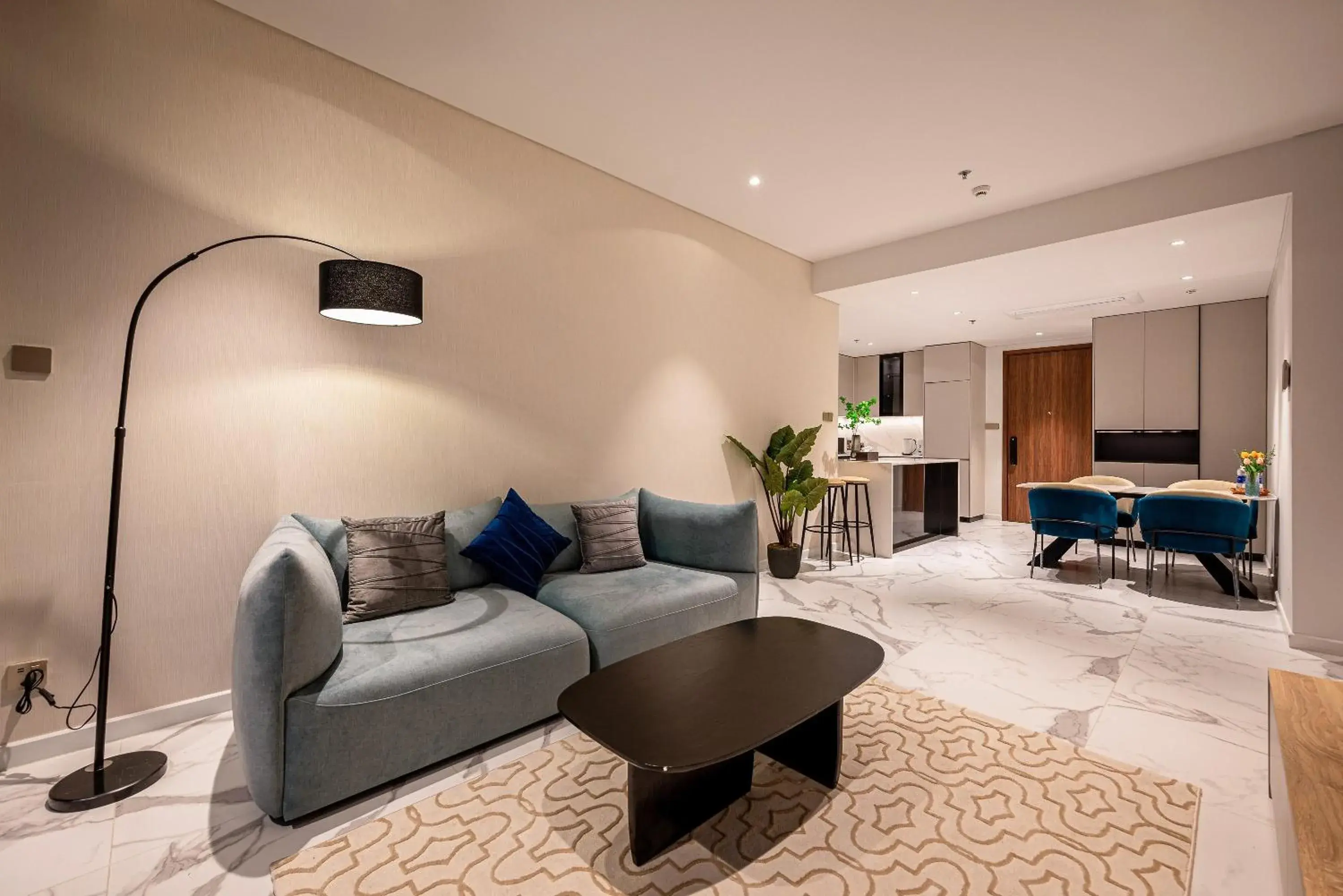 Living room in Metropole Thu Thiem Condo Apartment Living room in Metropole Thu Thiem Condo Apartment