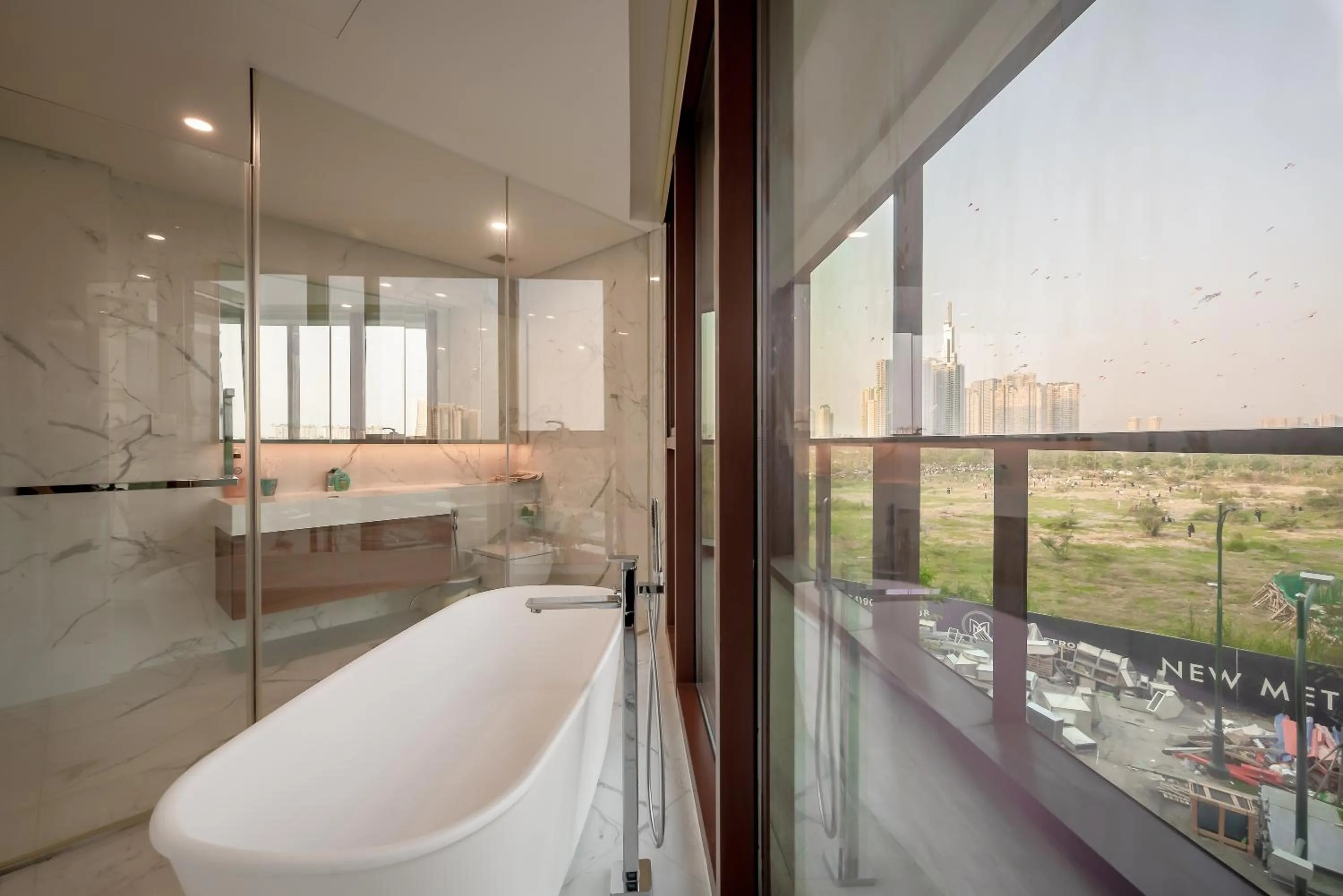 View (from property/room) in Metropole Thu Thiem Condo Apartment