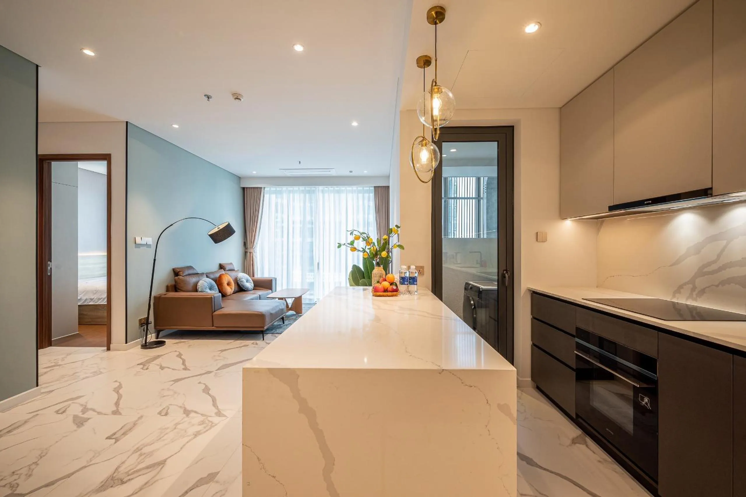 Photo of the whole room in Metropole Thu Thiem Condo Apartment