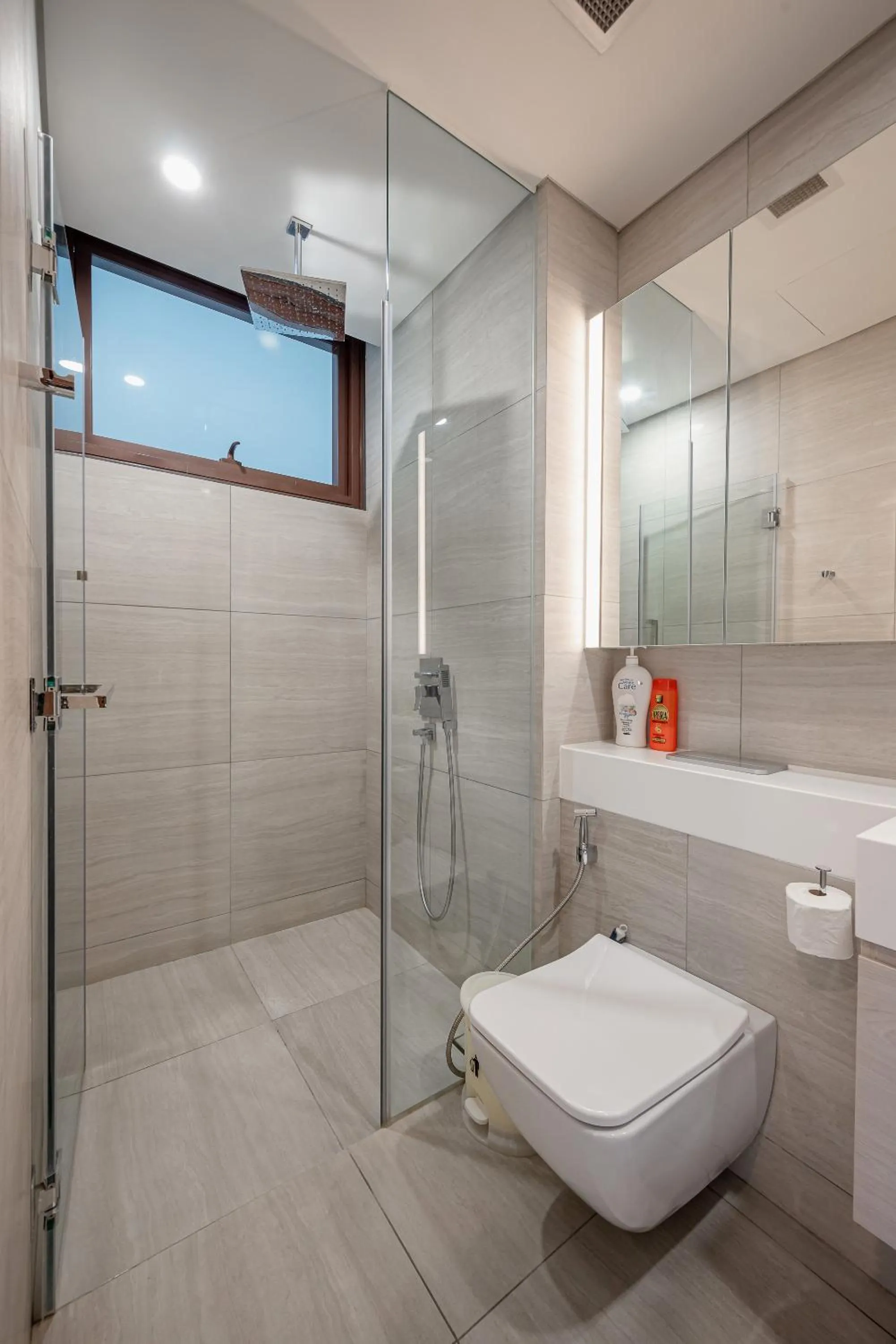 Shower in Metropole Thu Thiem Condo Apartment