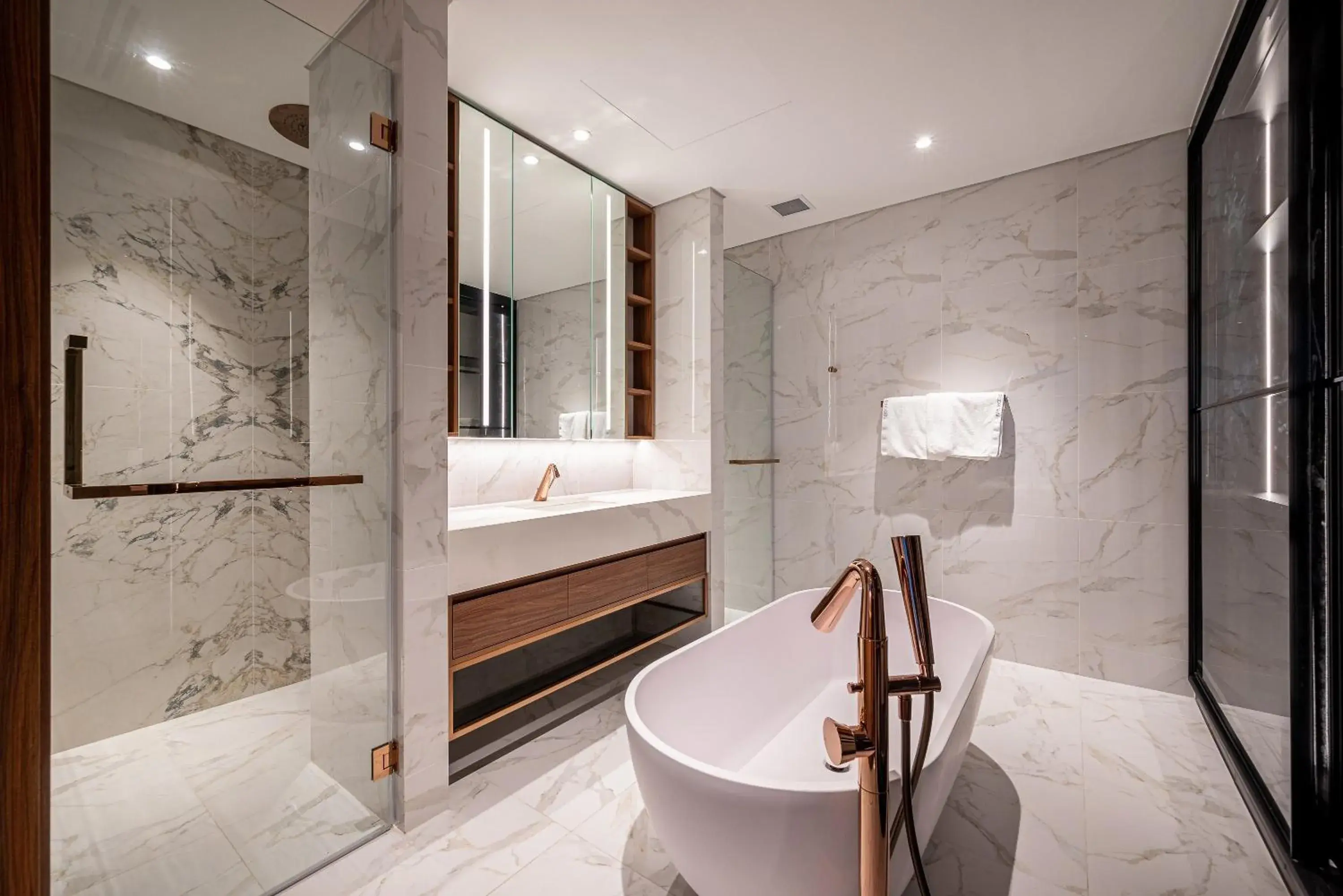 Bathroom in Metropole Thu Thiem Condo Apartment Bathroom in Metropole Thu Thiem Condo Apartment