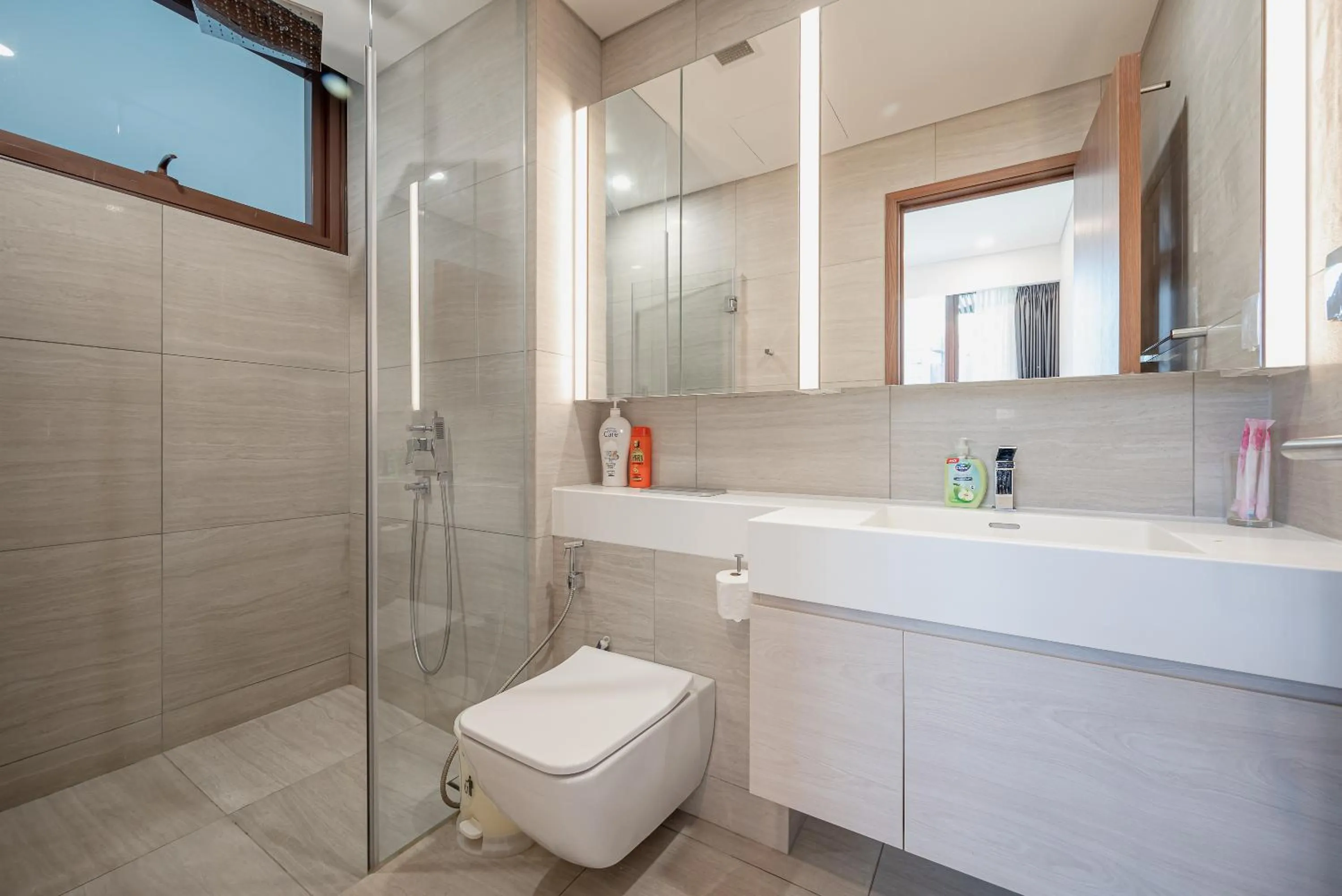 Shower in Metropole Thu Thiem Condo Apartment