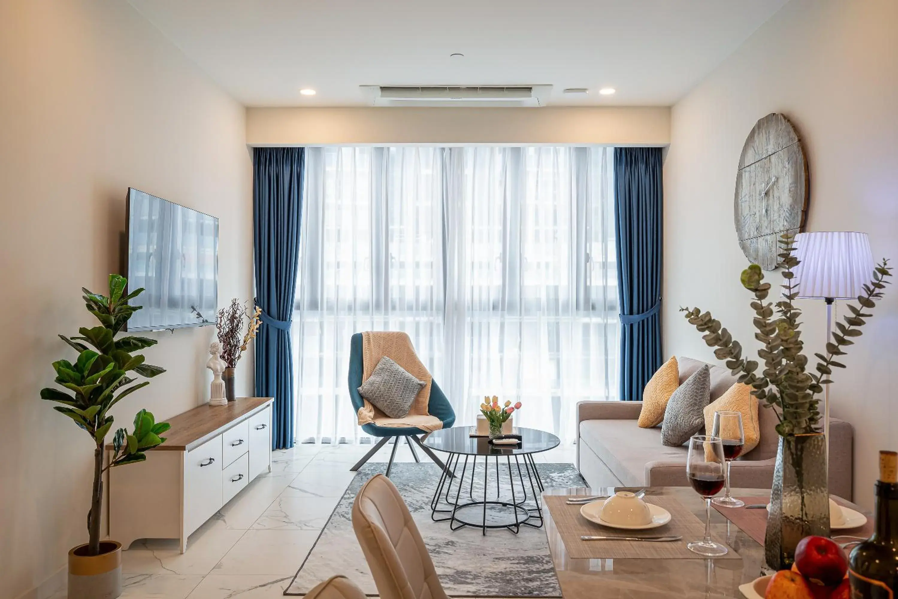 Two-Bedroom Apartment in Metropole Thu Thiem Condo Apartment Two-Bedroom Apartment in Metropole Thu Thiem Condo Apartment