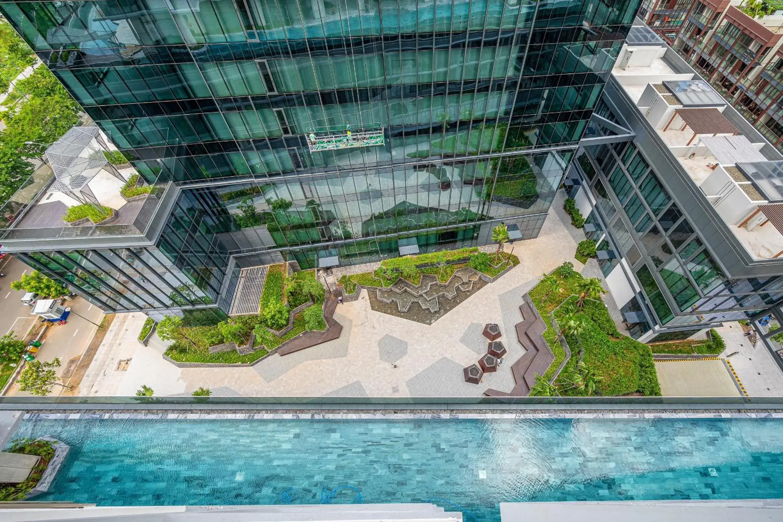 Pool view in Metropole Thu Thiem Condo Apartment Pool view in Metropole Thu Thiem Condo Apartment