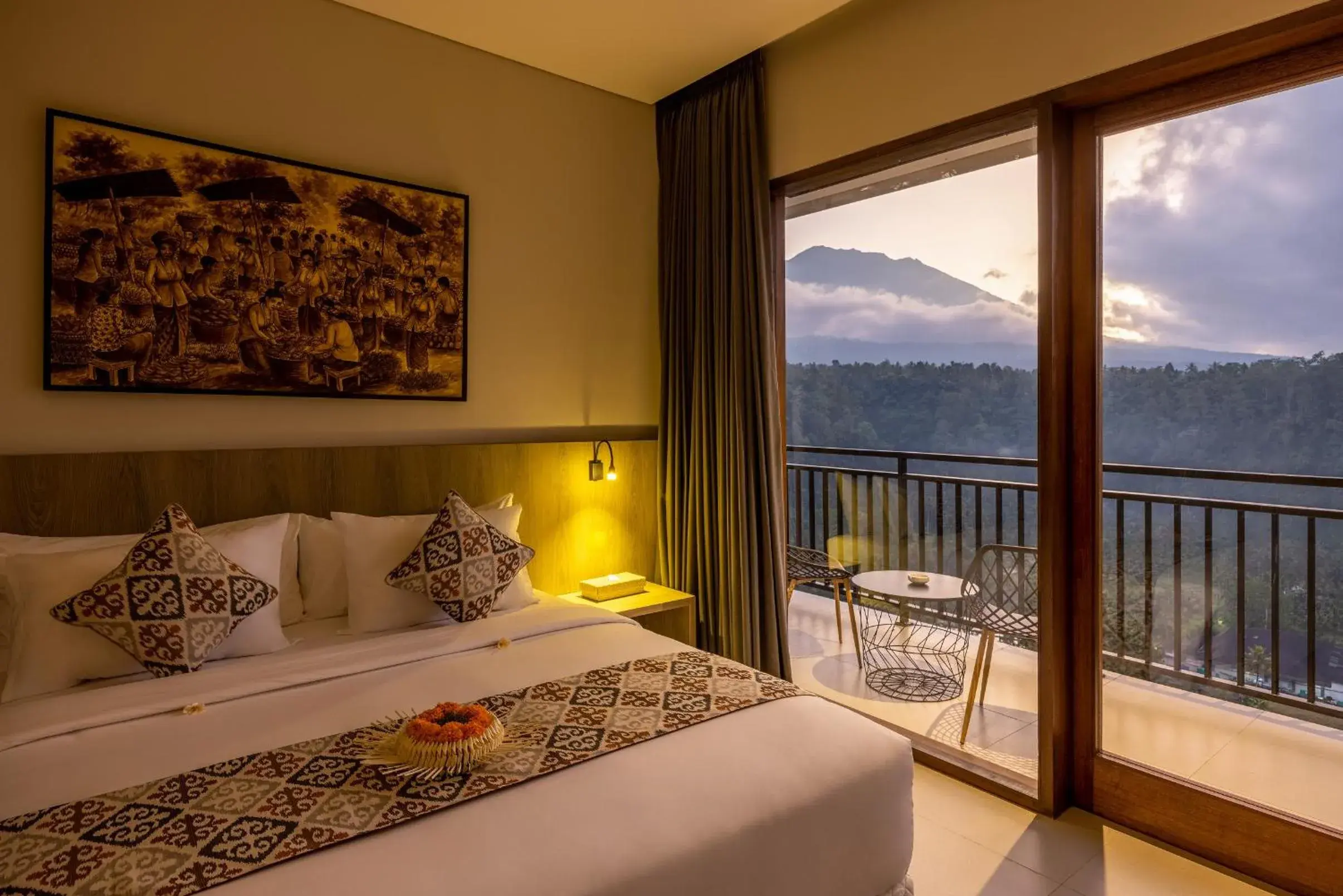 Bed in Tapa Agung View Besakih Bed in Tapa Agung View Besakih
