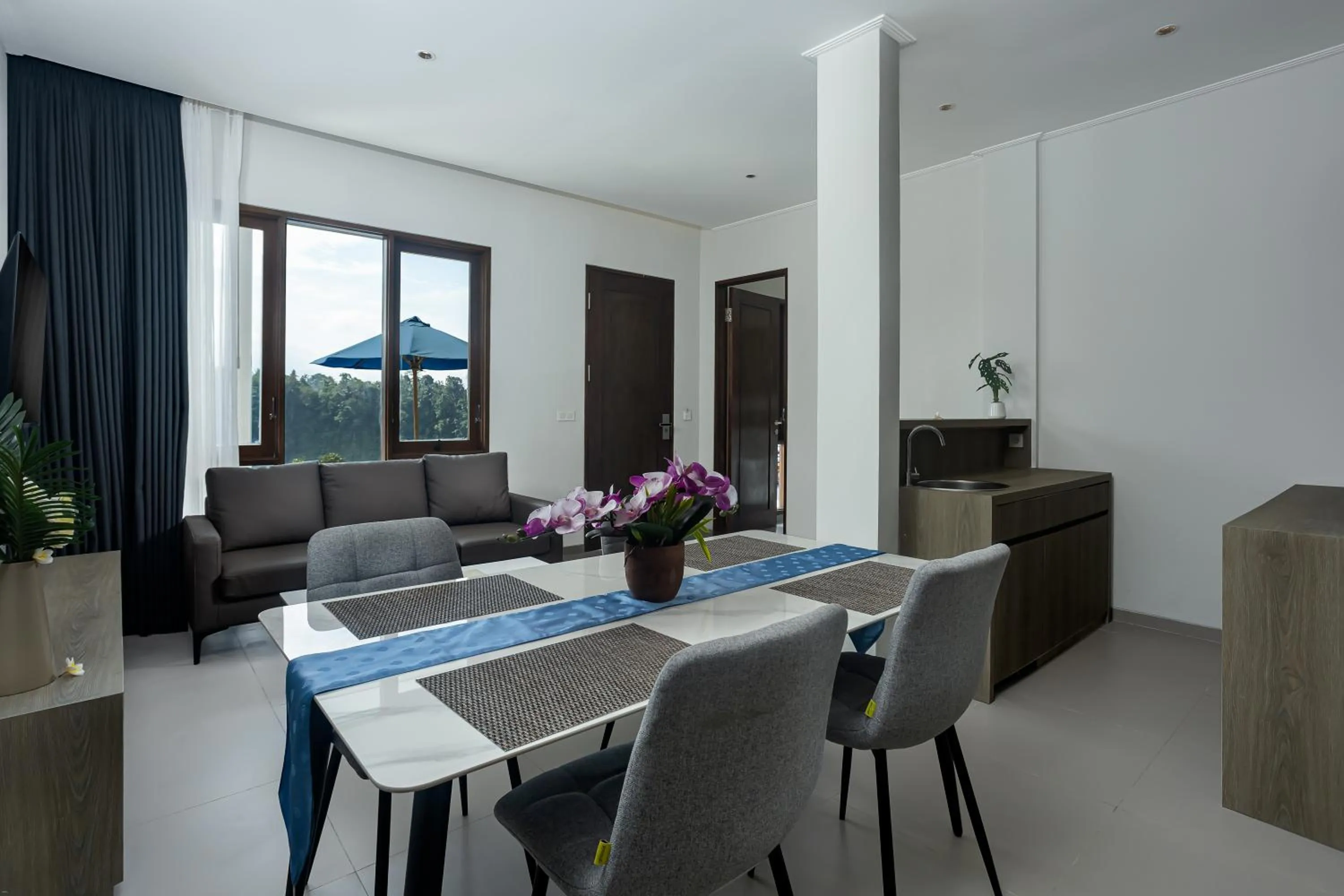 Living room in Tapa Agung View Besakih