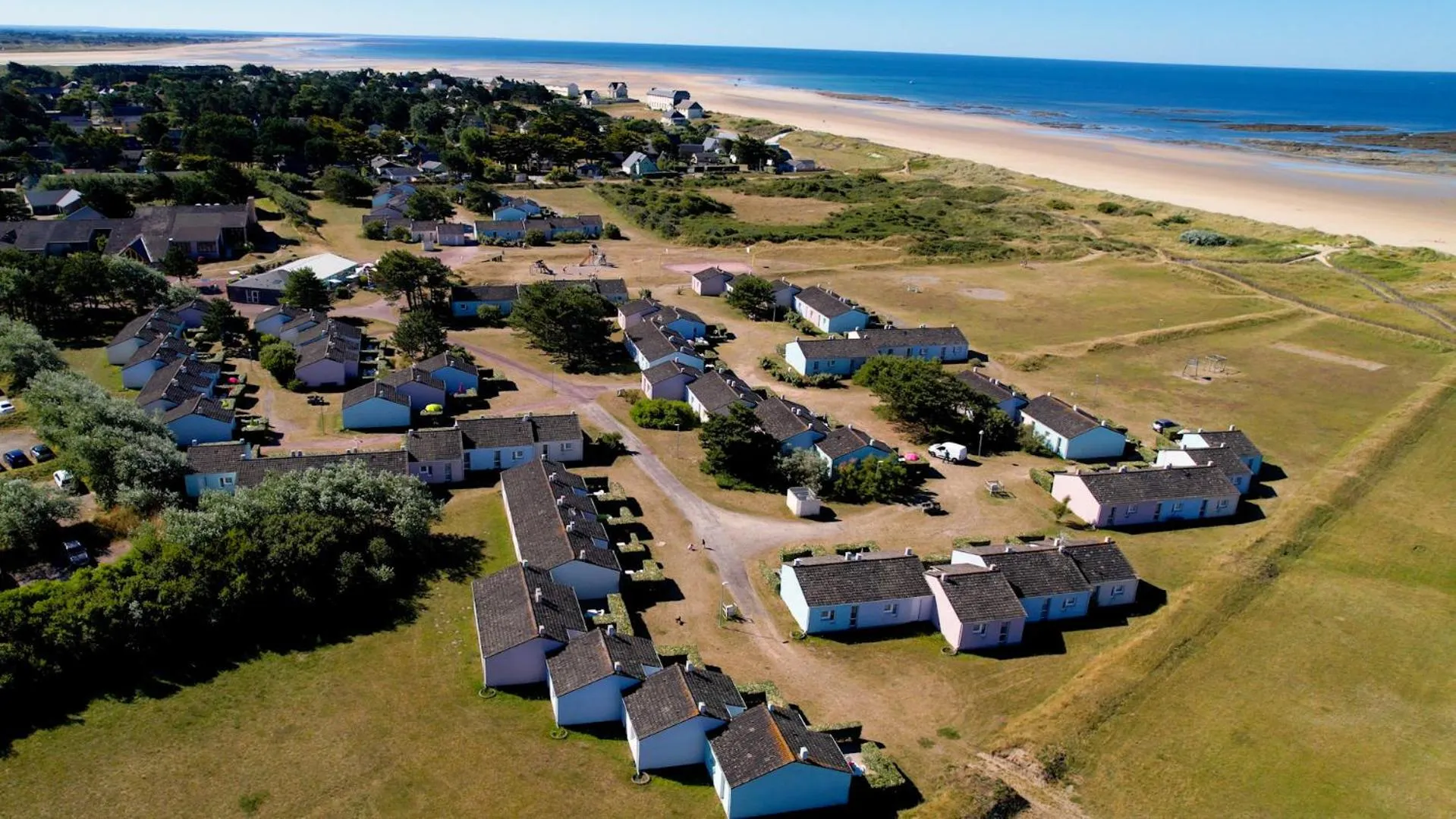 Bird's eye view in VVF Cotentin Îles anglo-normandes