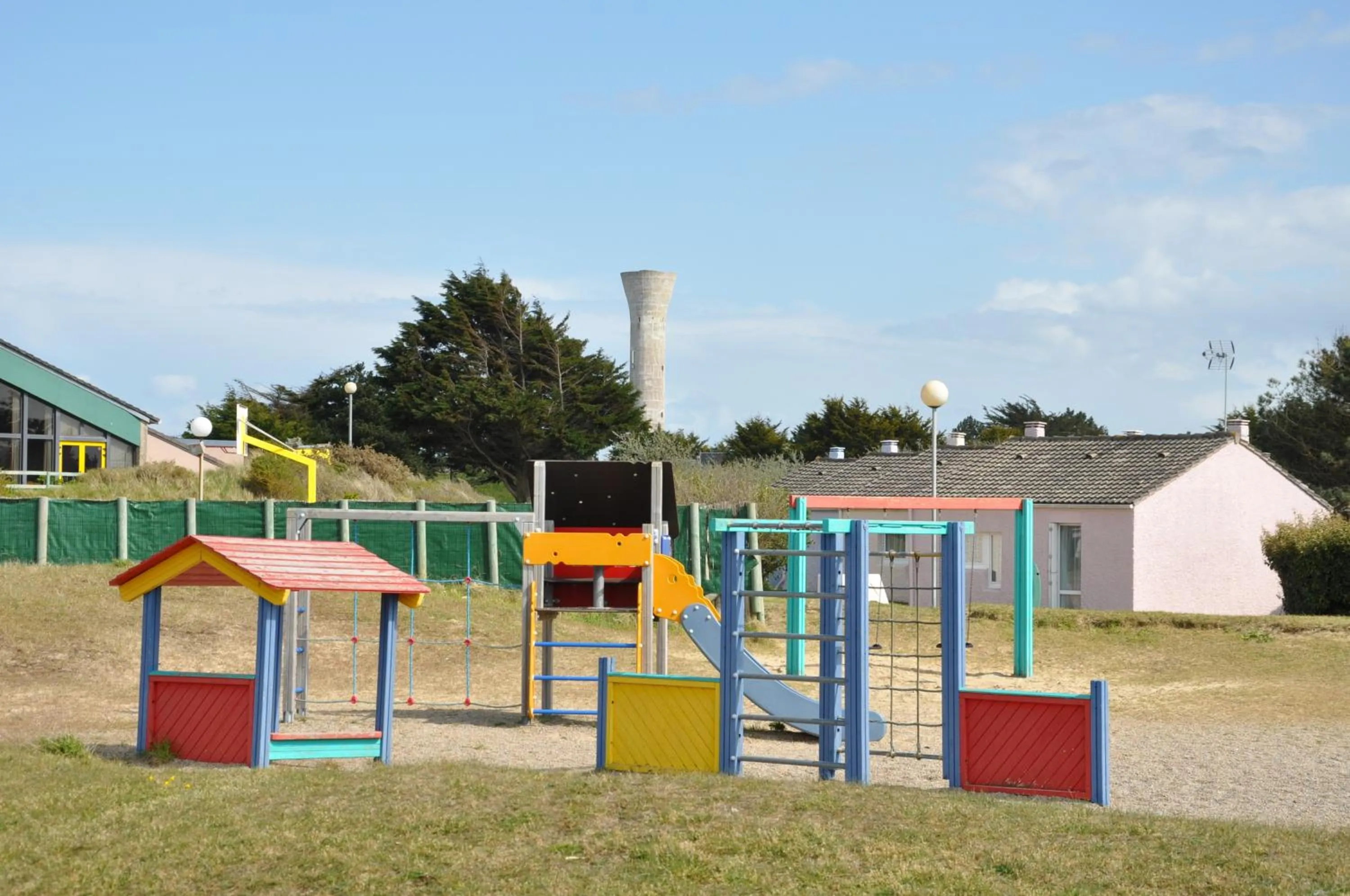 Children play ground in VVF Cotentin Îles anglo-normandes
