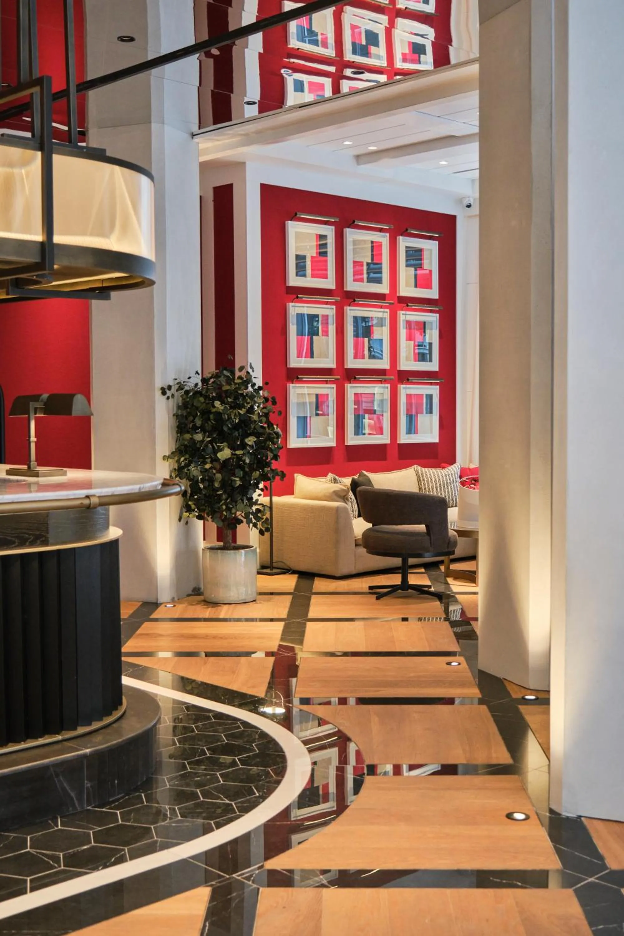 Lobby or reception in ESTIMAR Valencia