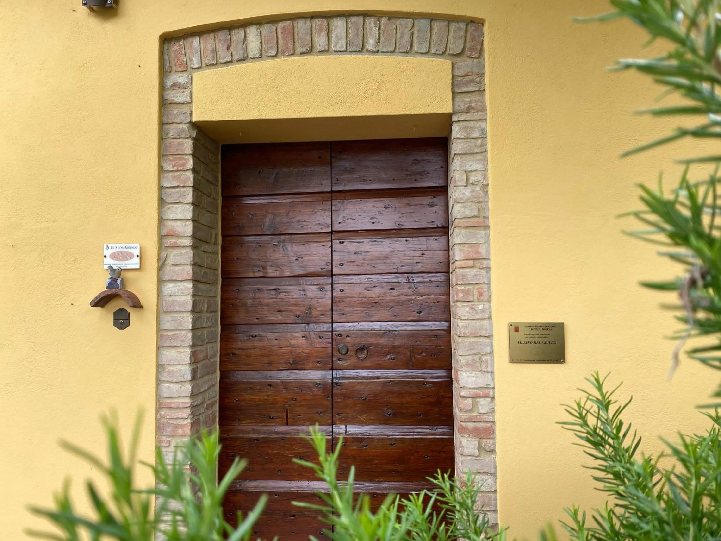 Facade/entrance in Agriturismo Villino del Grillo