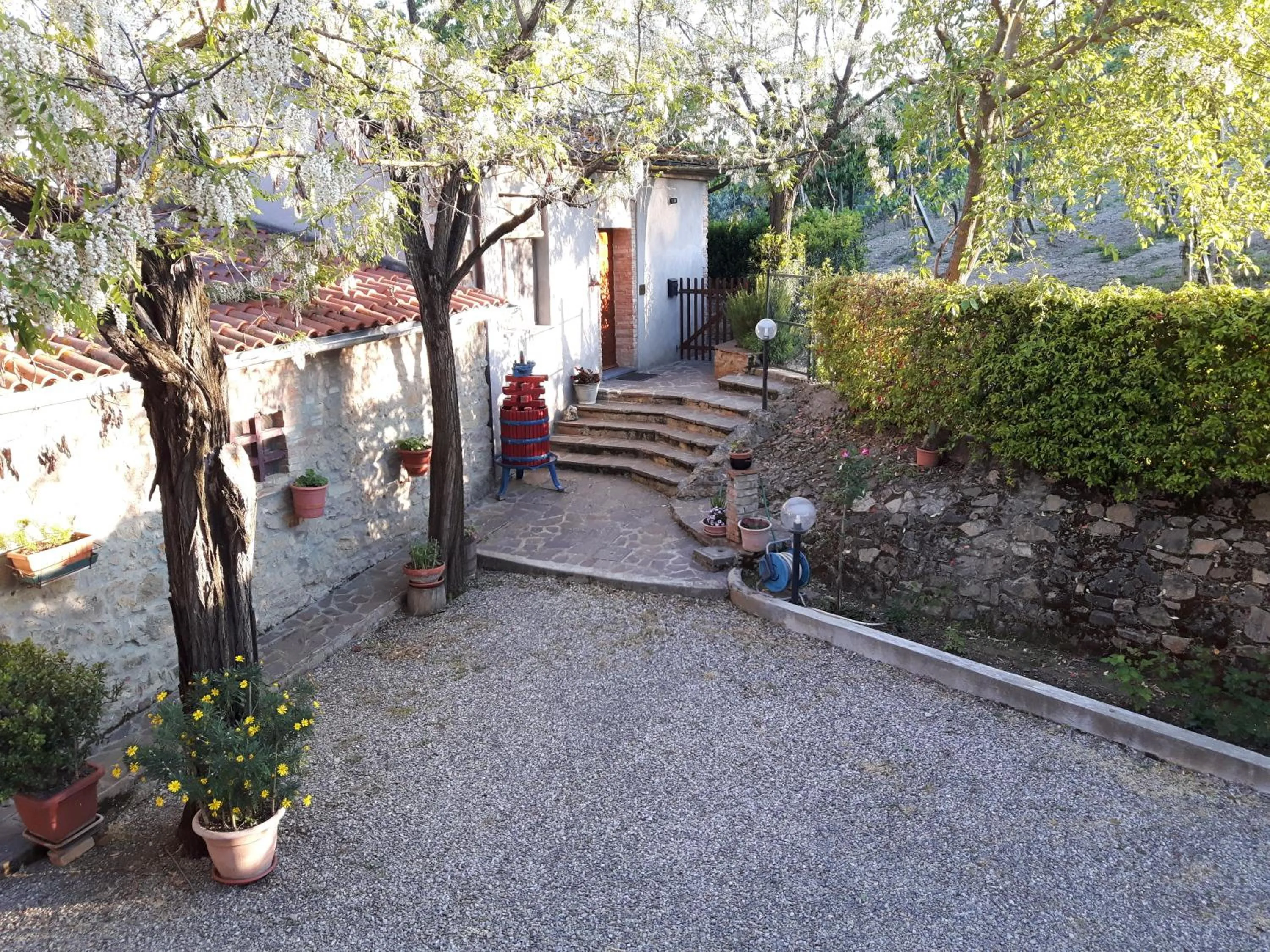 Facade/entrance in Agriturismo Villino del Grillo