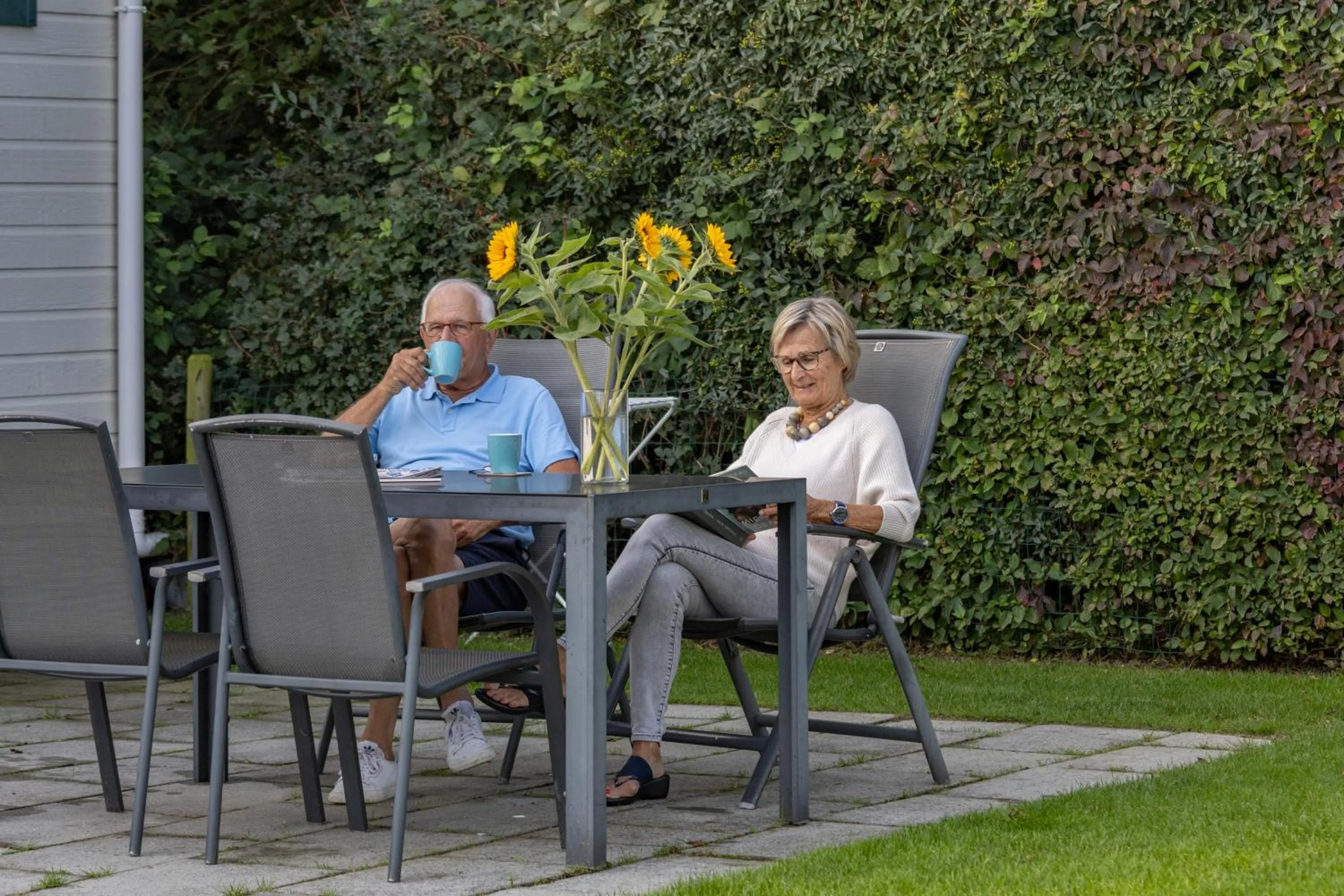 Balcony/Terrace in Minicamping De Visser