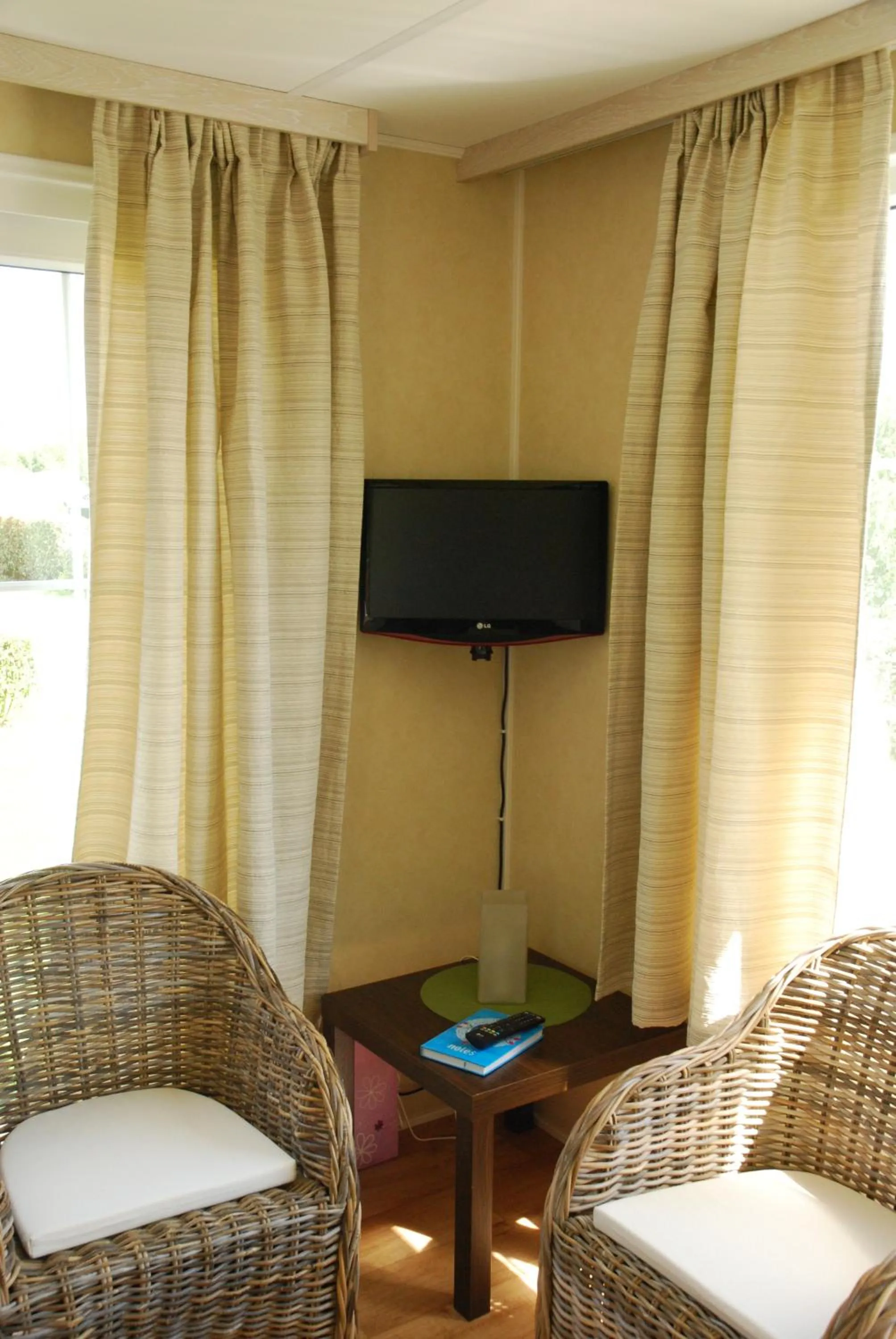 Living room in Minicamping De Visser
