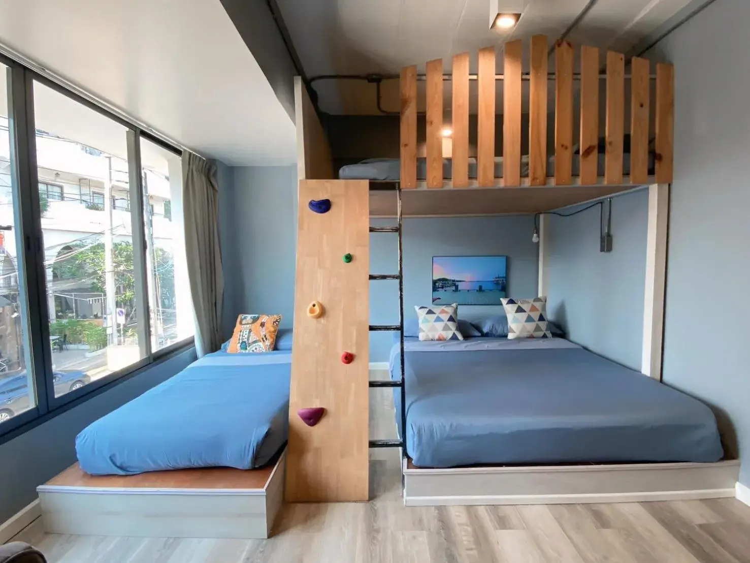 Bed in Ichiban Nimman Hotel Bed in Ichiban Nimman Hotel