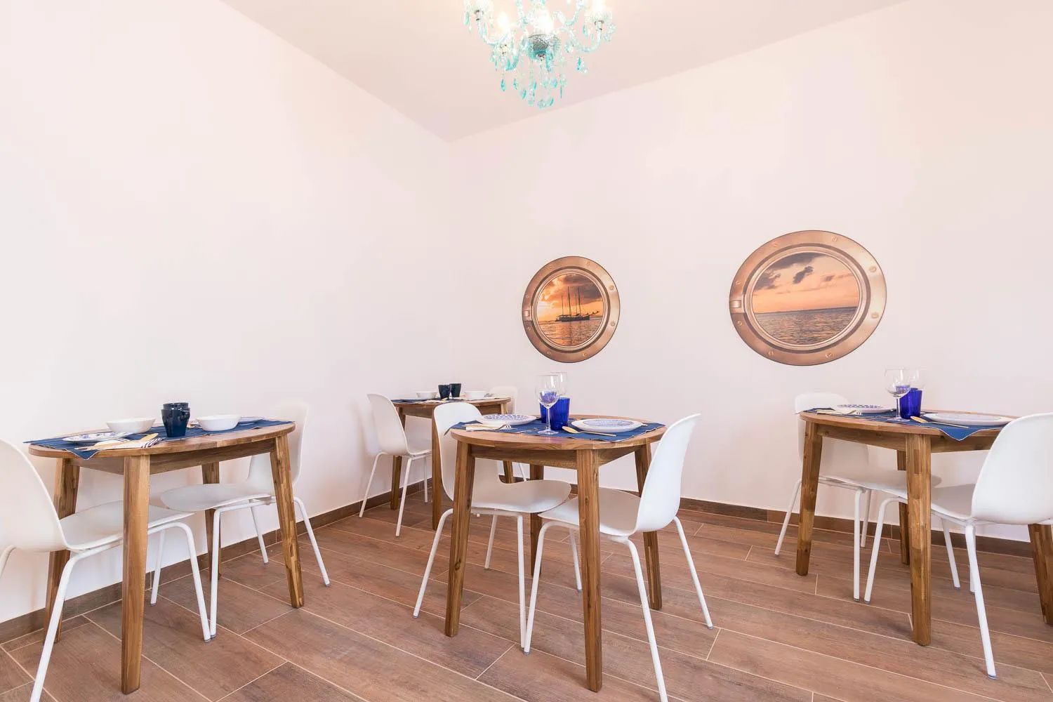 Dining area in La Bussola