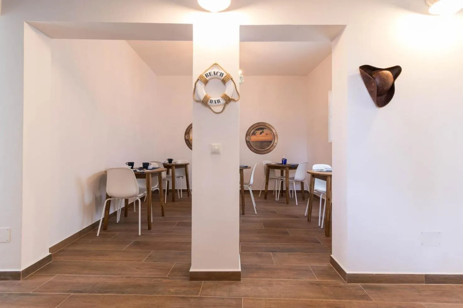 Dining area in La Bussola