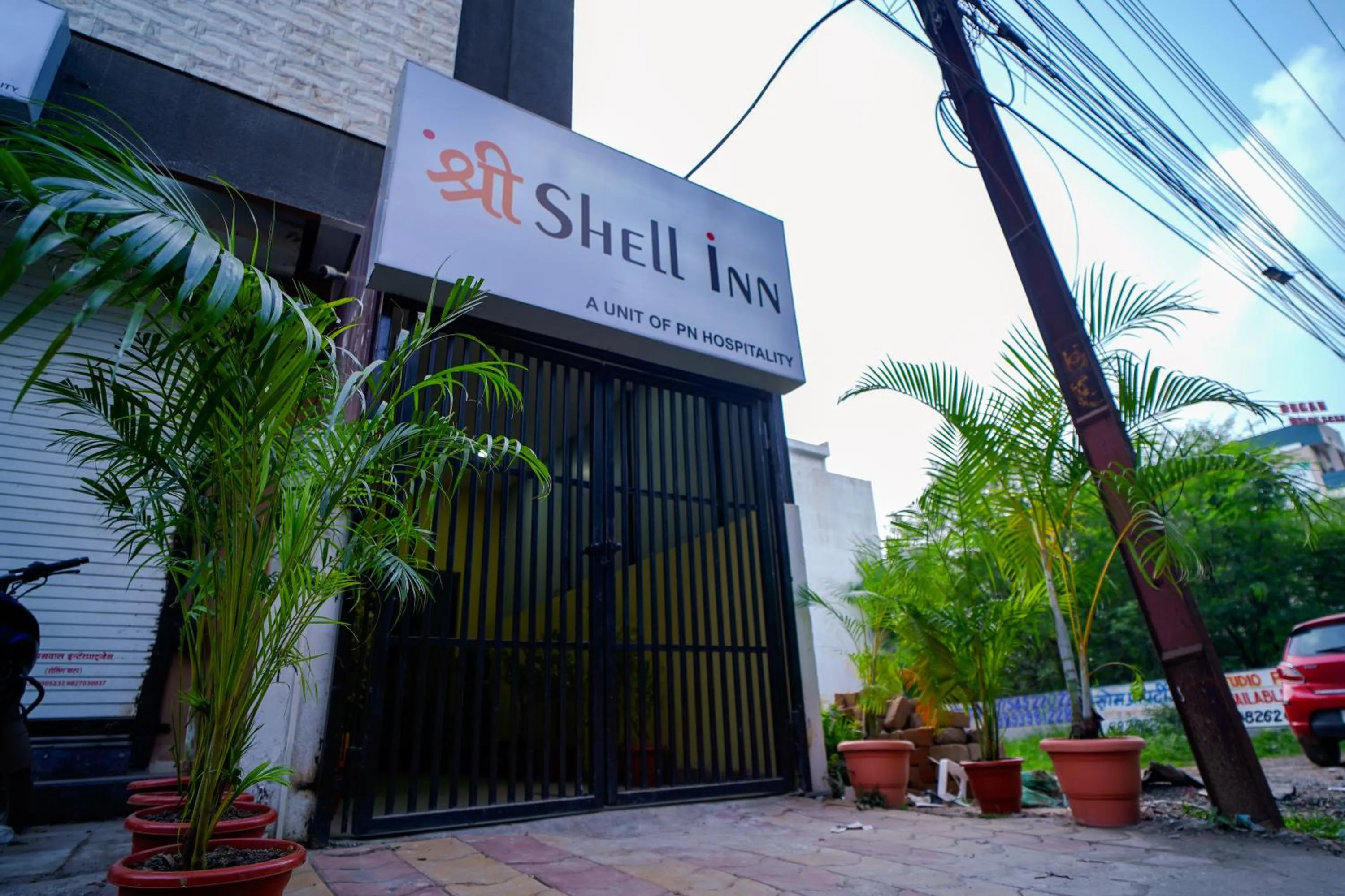Facade/entrance, Property Building in Hotel Shree Shell Inn