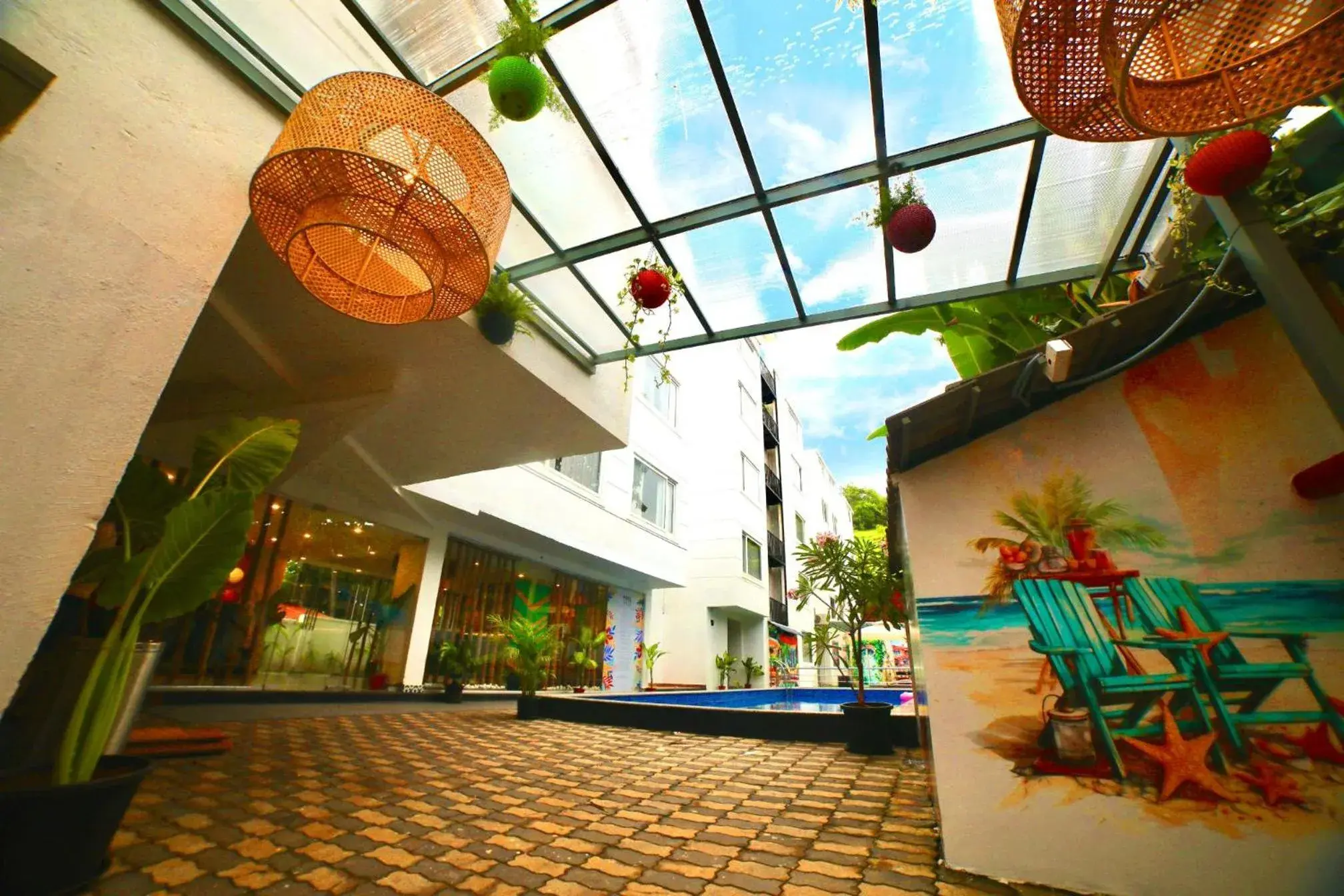 Facade/entrance in HUE GUH The Porto Candolim Facade/entrance in HUE GUH The Porto Candolim