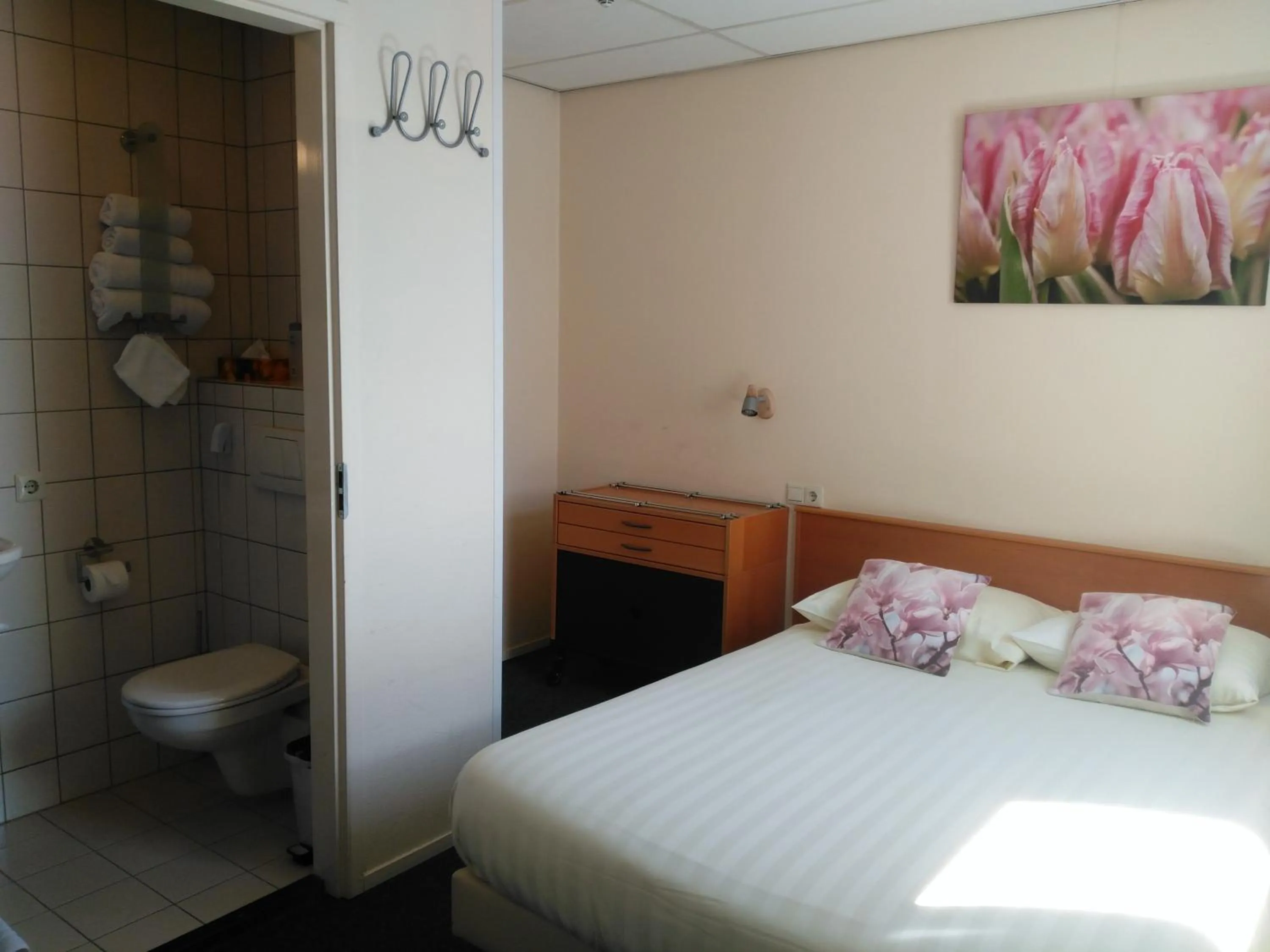 Bed in Hotel De Wilde Kriek