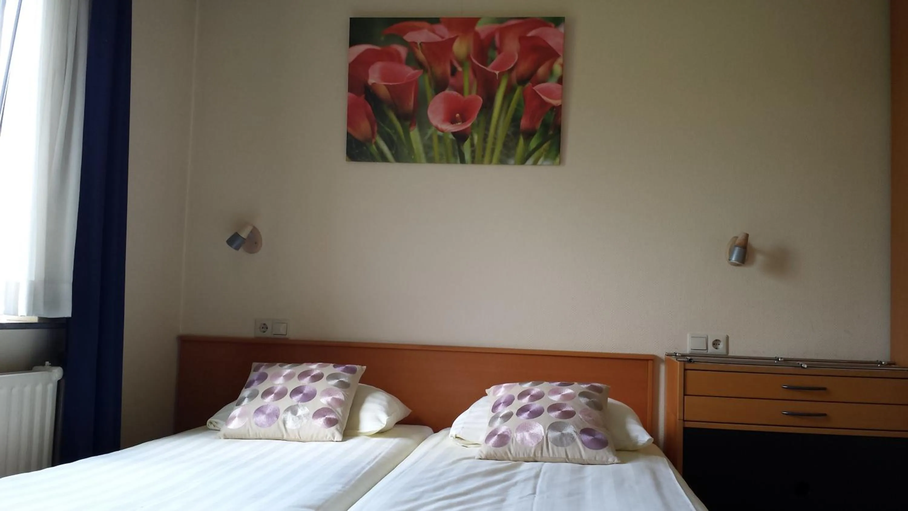 Bed in Hotel De Wilde Kriek