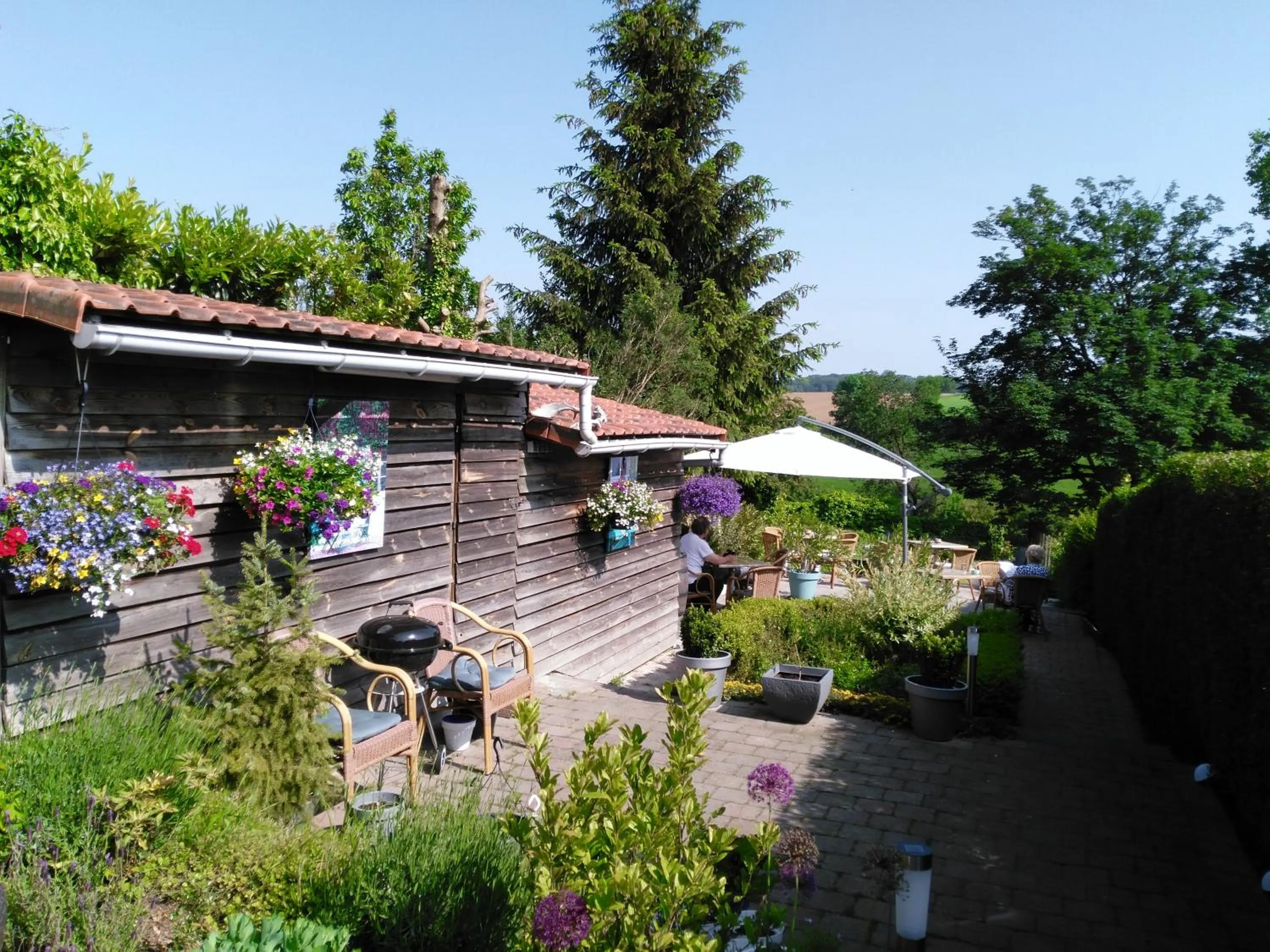 Garden in Hotel De Wilde Kriek