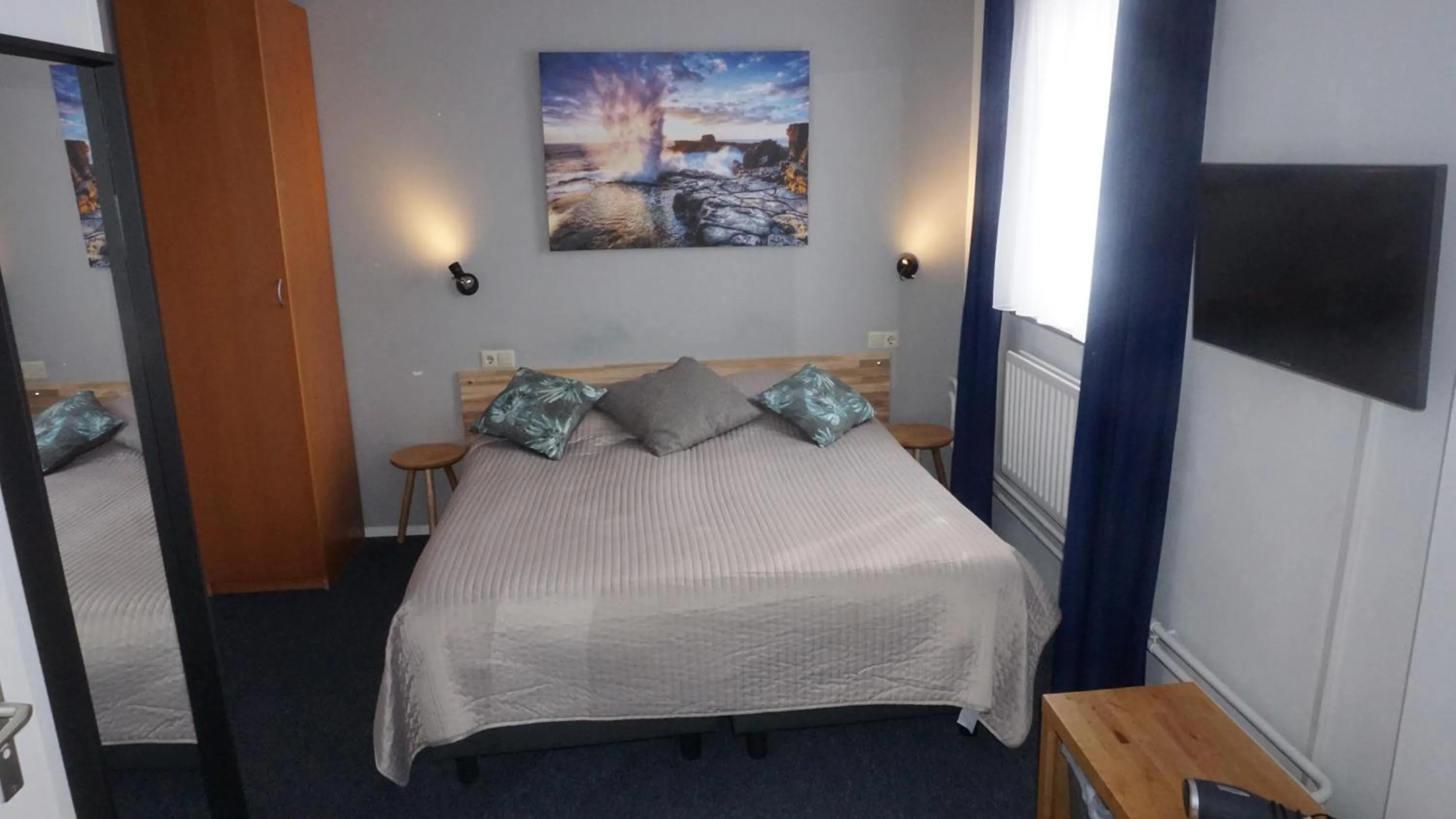 Bed in Hotel De Wilde Kriek