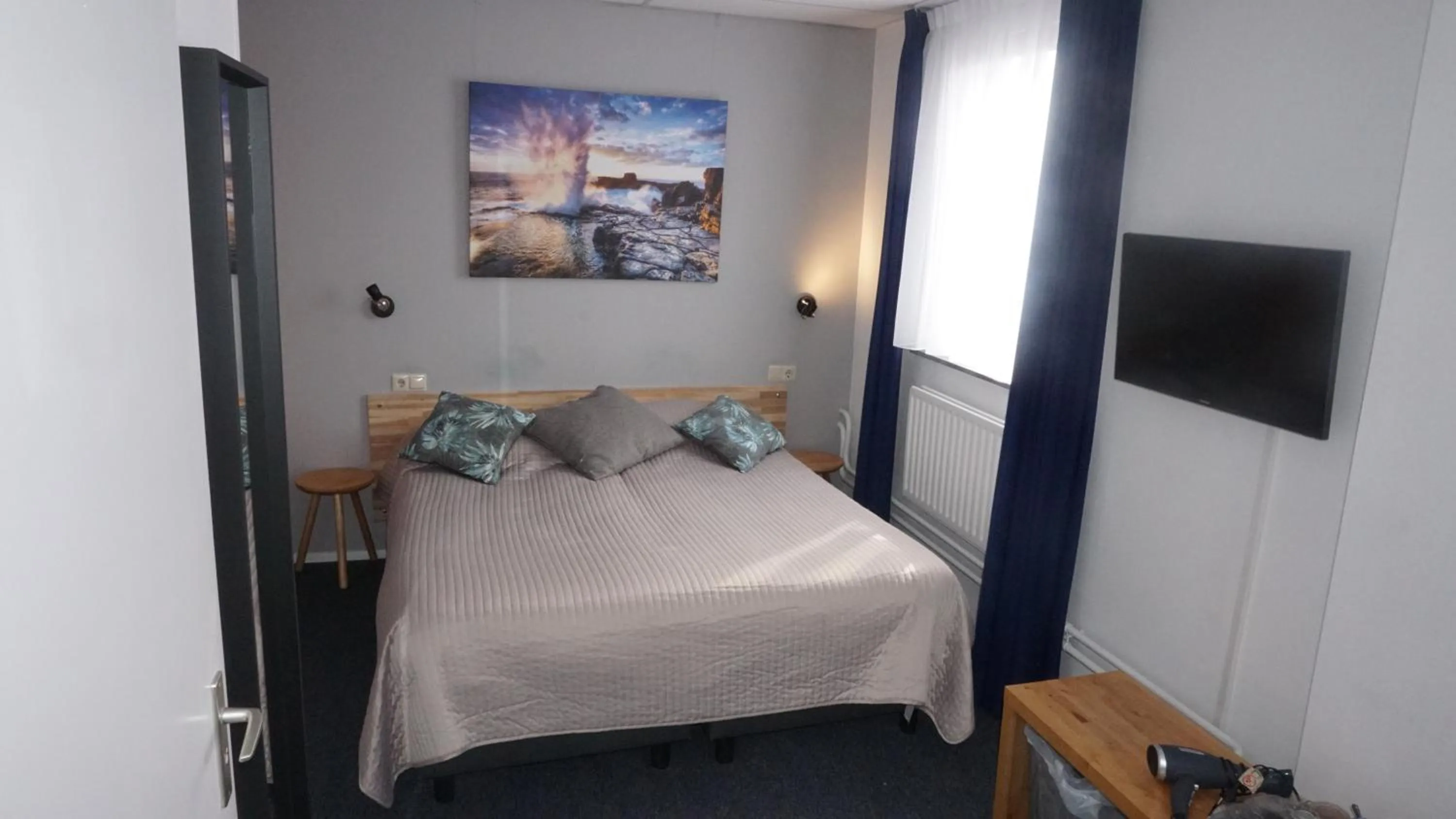 Bed in Hotel De Wilde Kriek