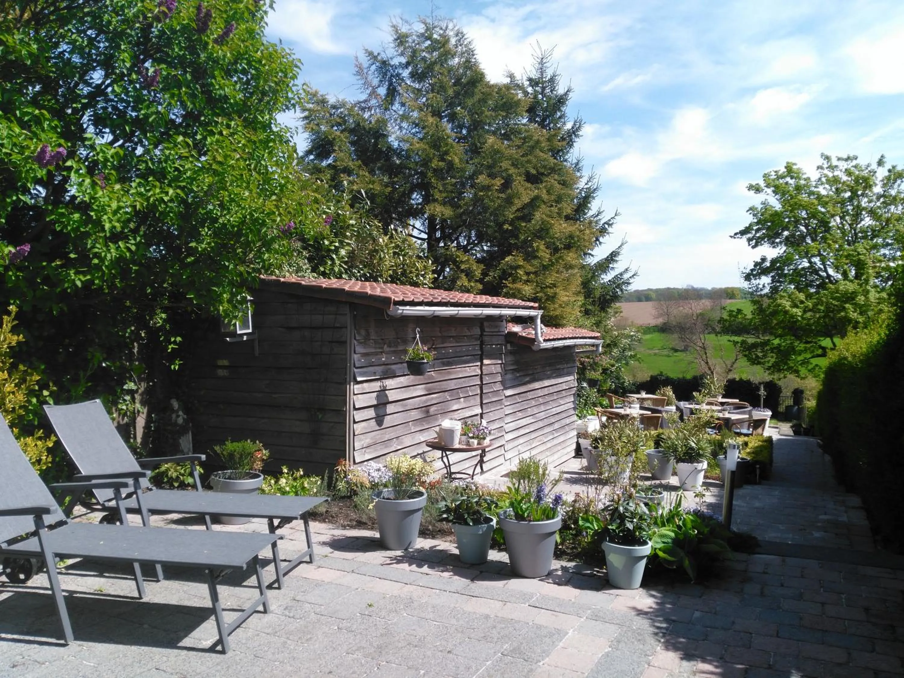 Garden in Hotel De Wilde Kriek