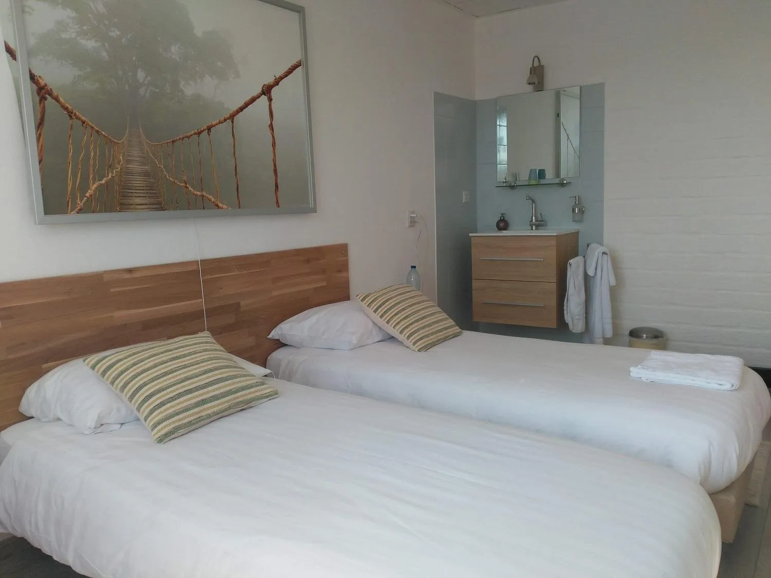 Garden, Bed in Hotel De Wilde Kriek