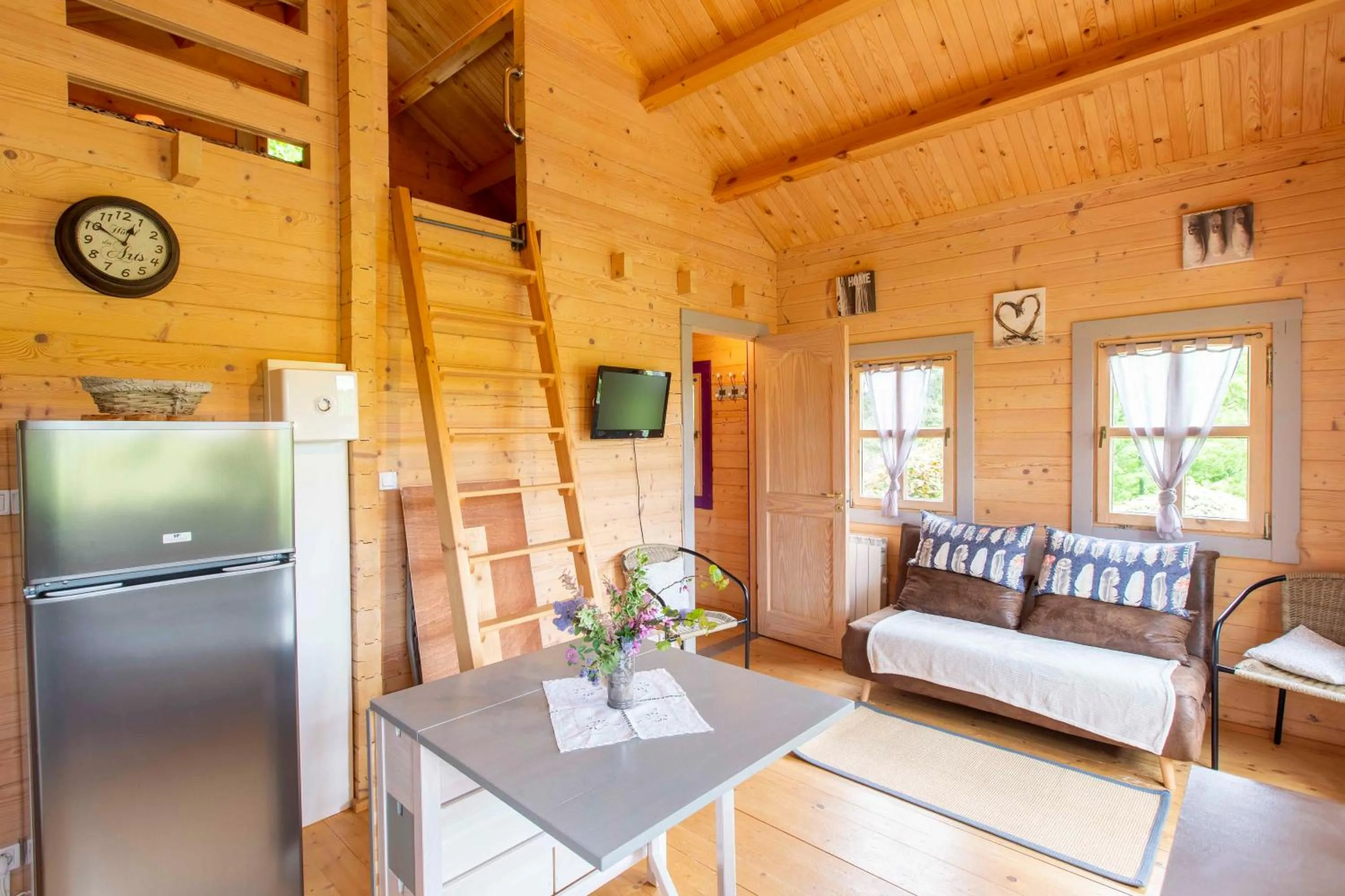 Living room in Chalets du Bois de Vache