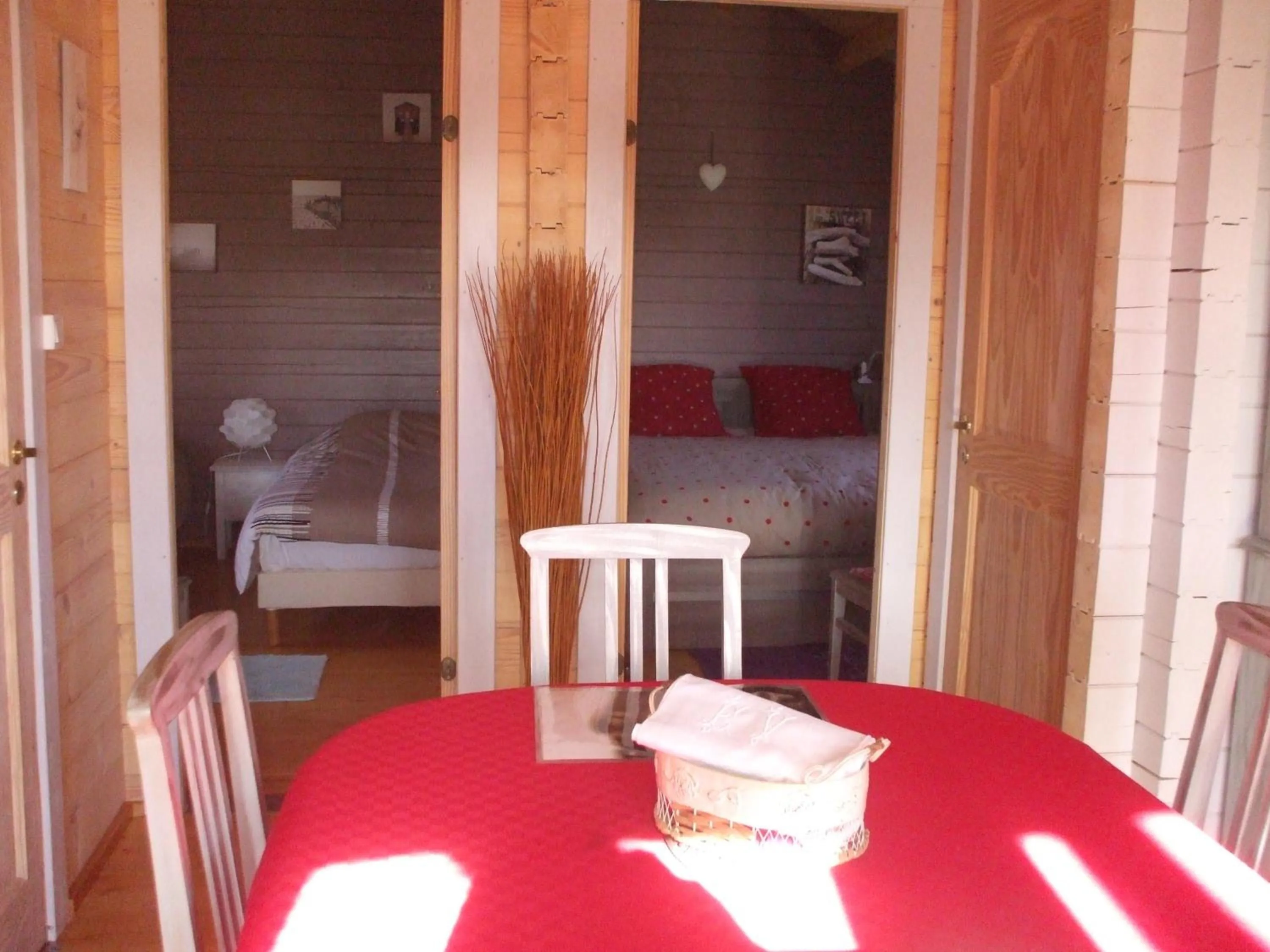 Photo of the whole room, Bed in Chalets du Bois de Vache
