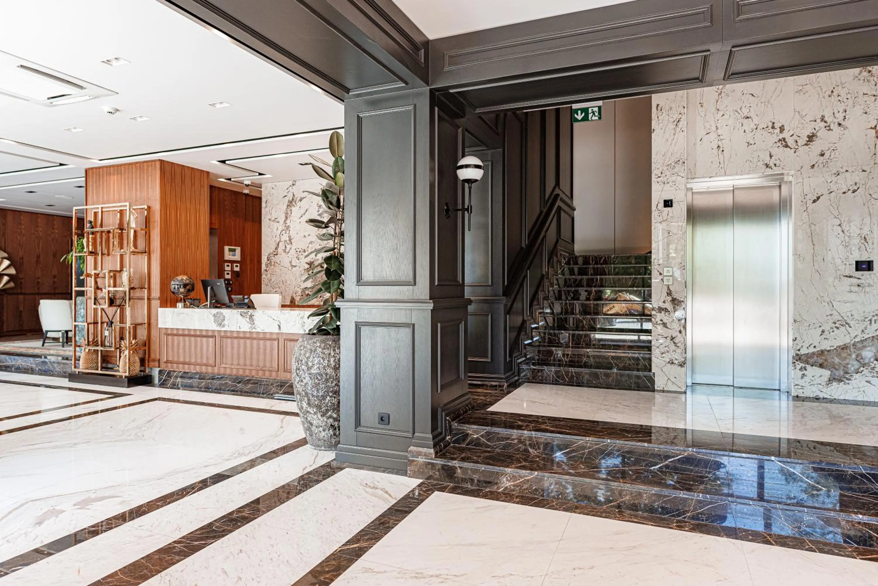 Lobby or reception in Hotel Balkan