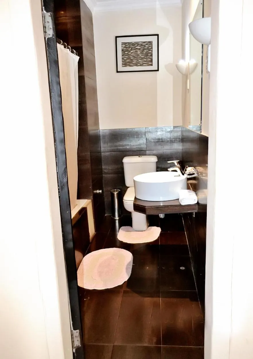 Bathroom in THEAKNAC HOTEL