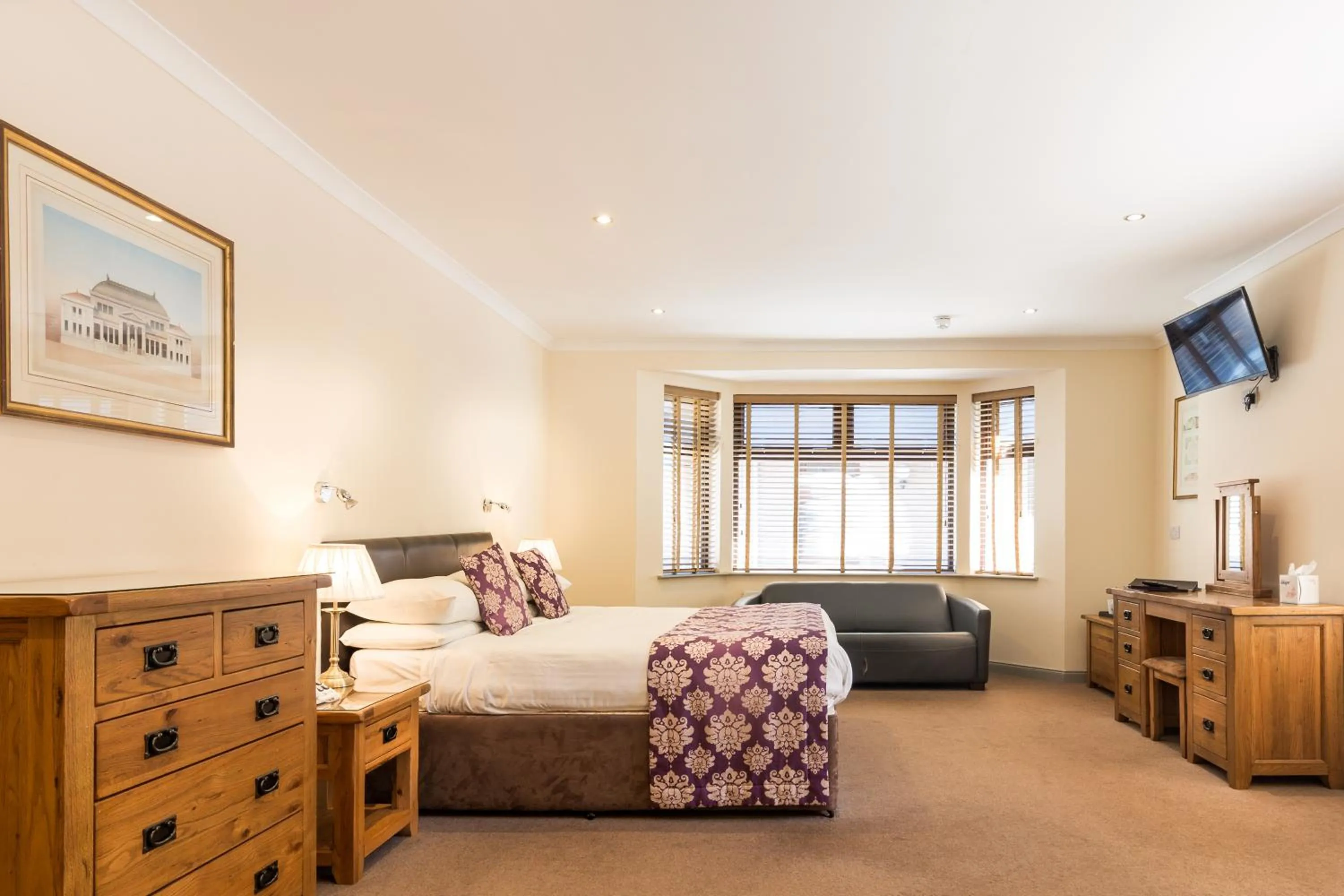 Bedroom, Bed in Craigmonie Hotel Inverness by Compass Hospitality