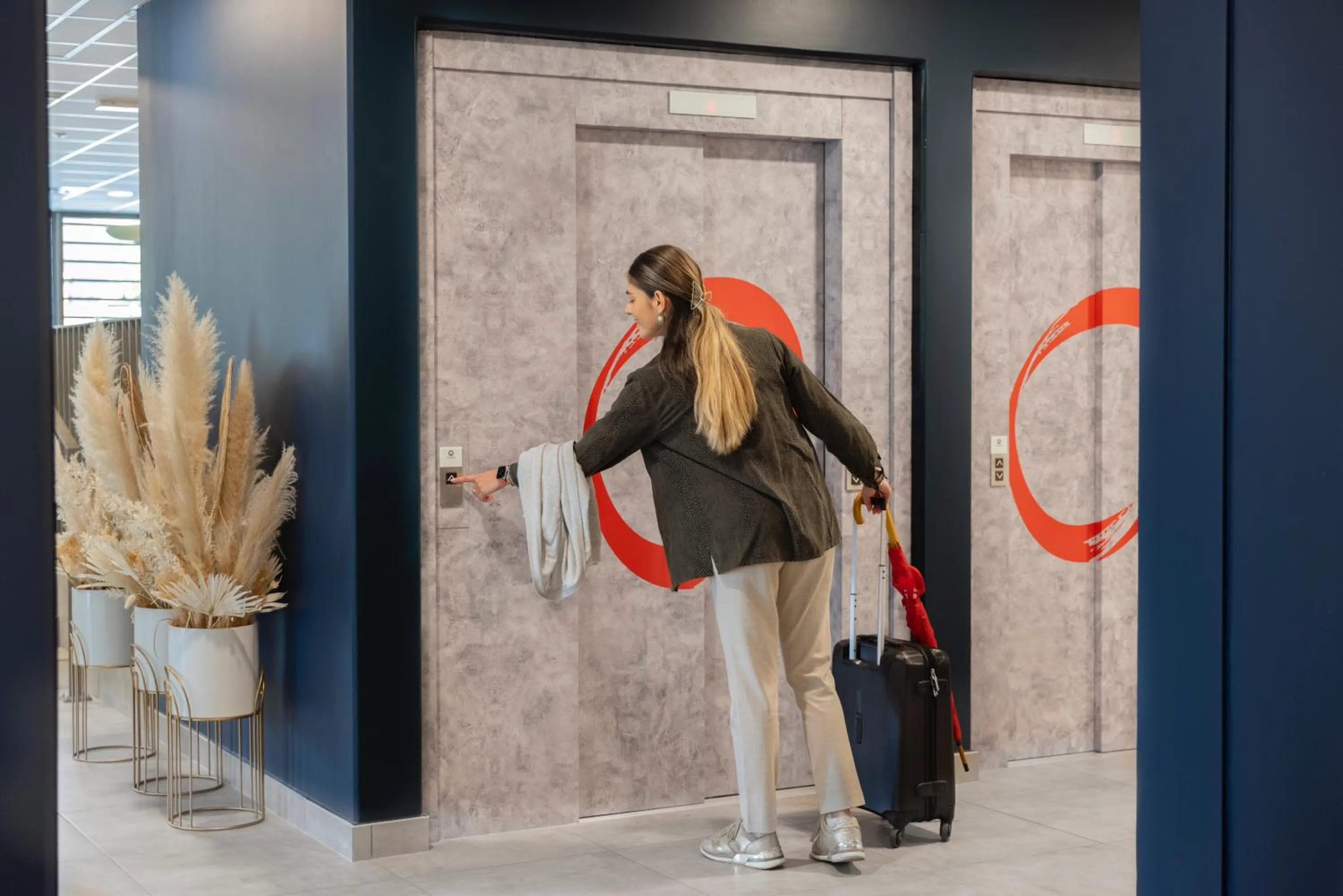 Lobby or reception in The Originals Résidence Aix Schuman