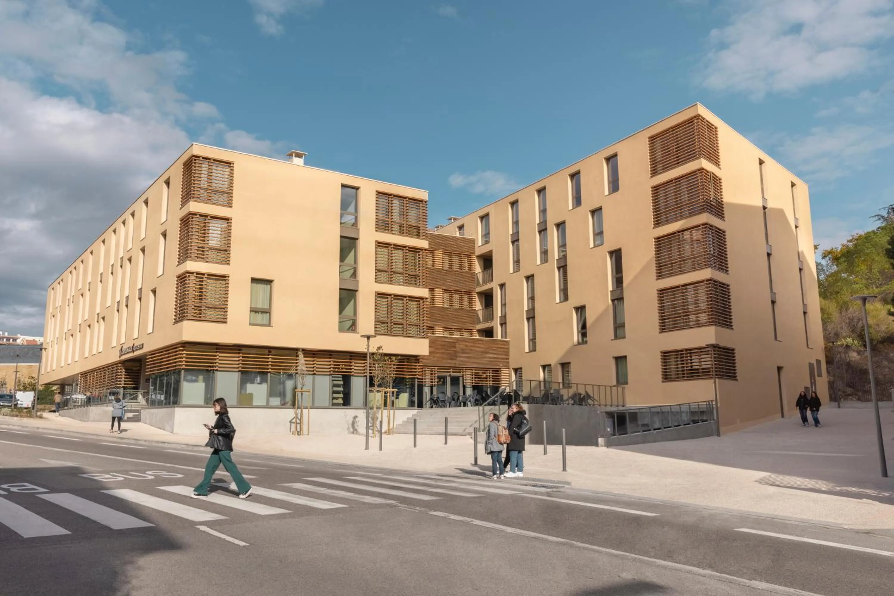 Property building in The Originals Résidence Aix Schuman